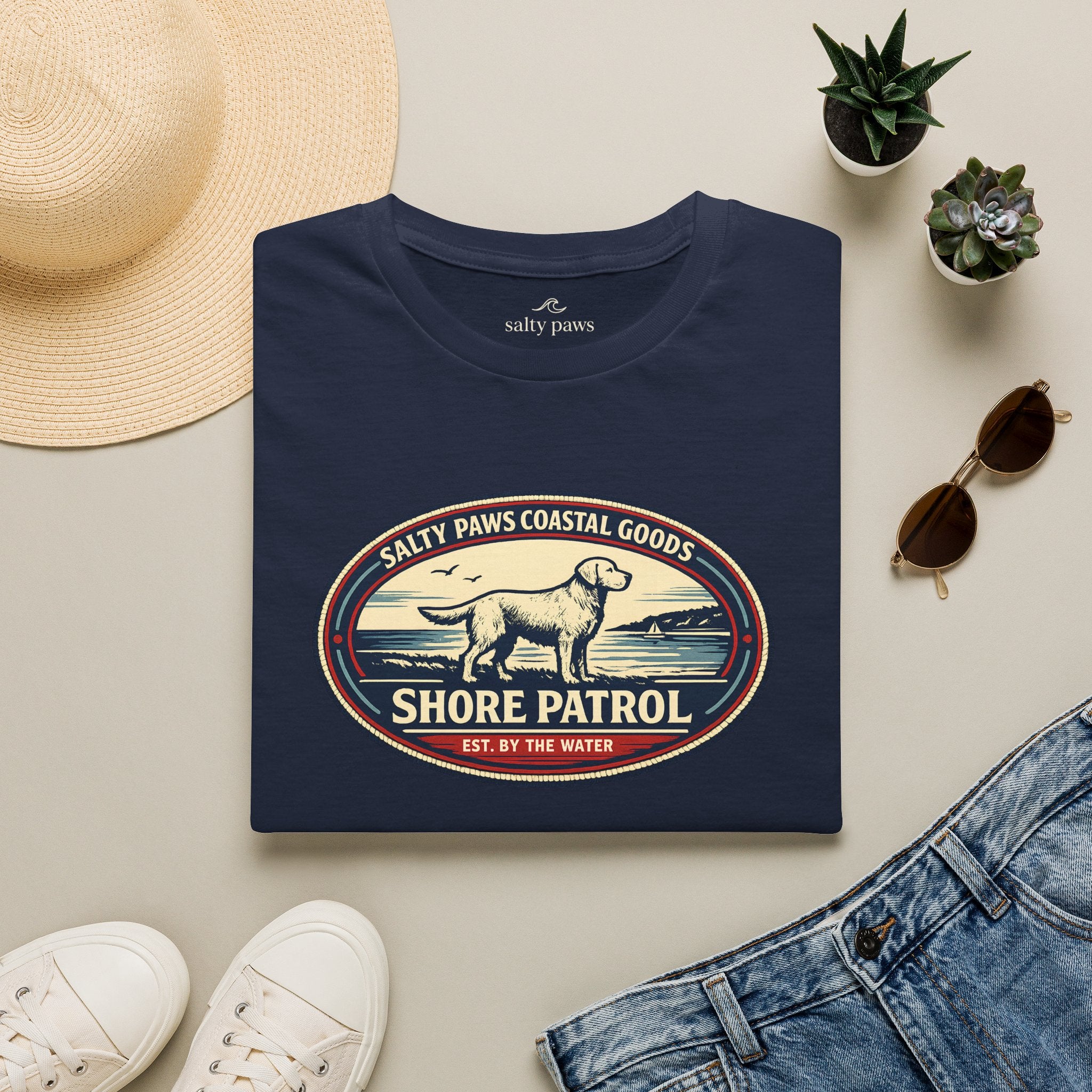 Shore Patrol Oval T-Shirt