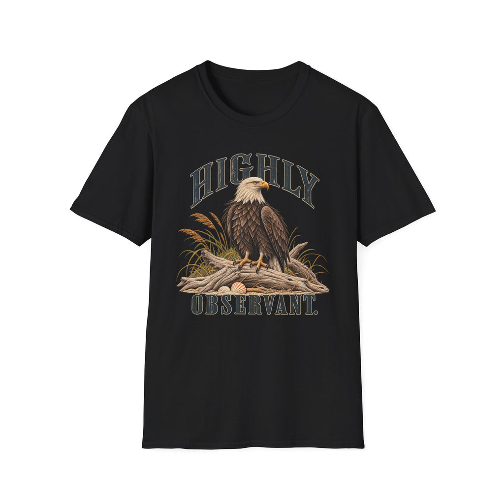 Highly Observant Soft Style Eagle T-Shirt