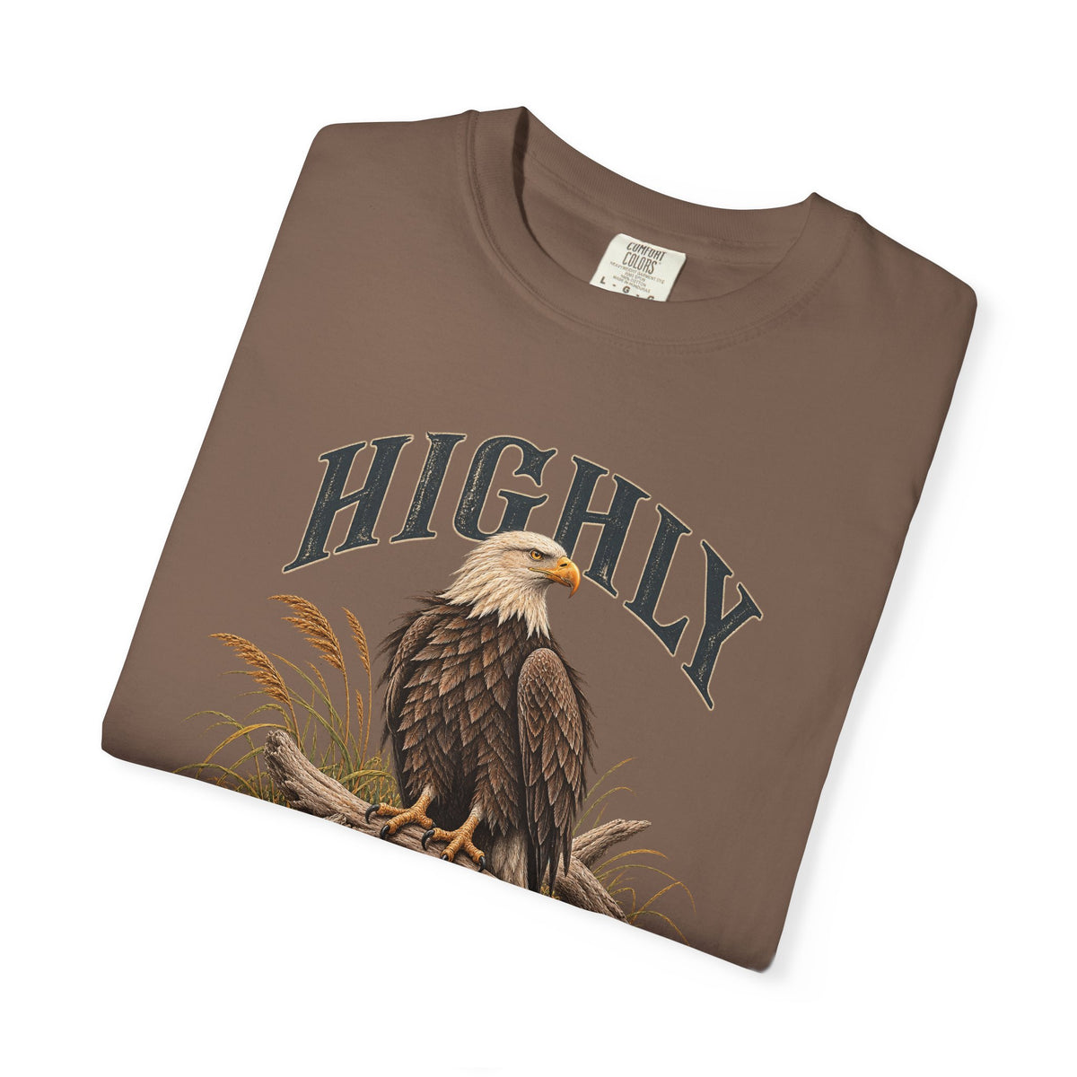 Highly Observant Eagle T-Shirt Comfort Colors