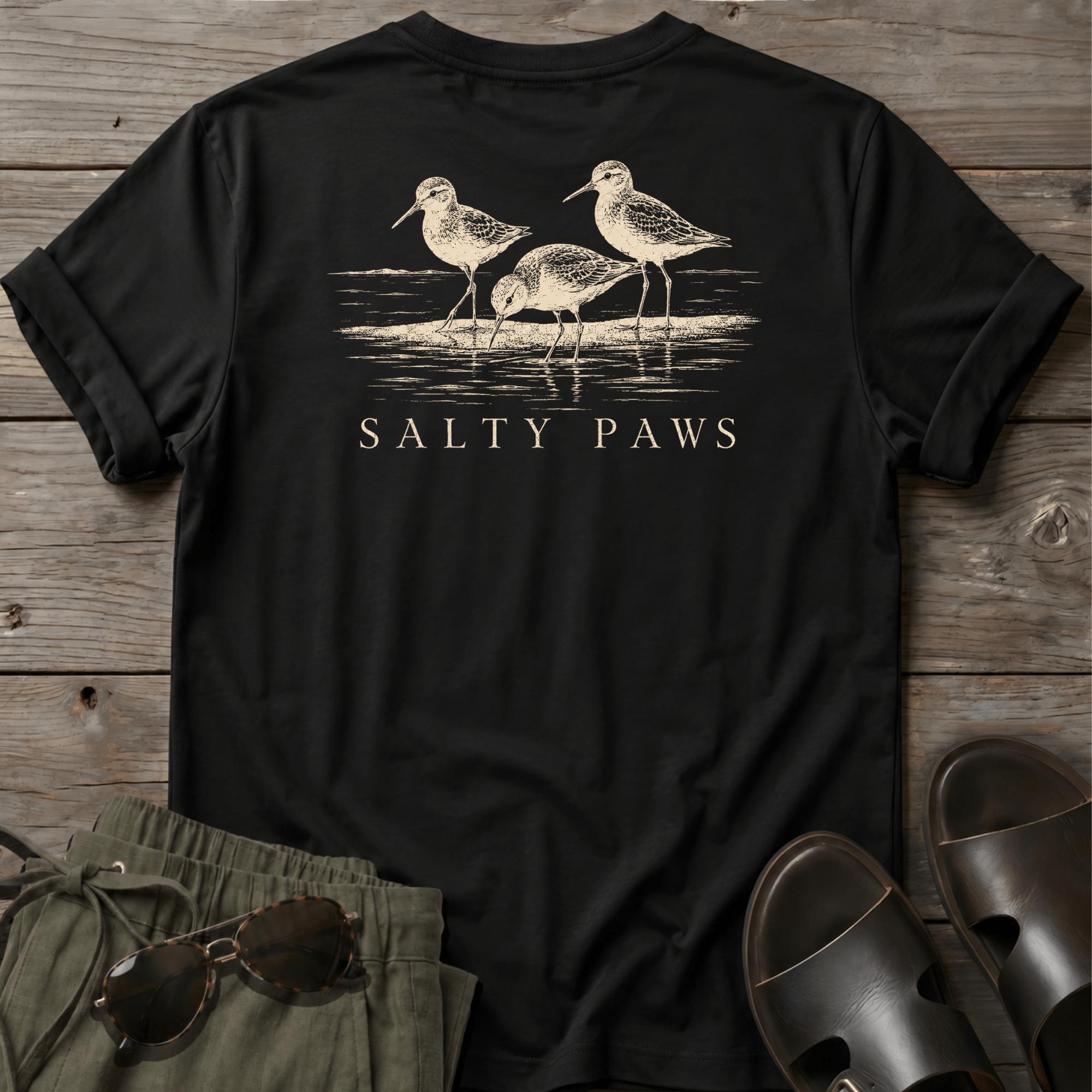 3 Sanderlings T-shirt BACK DESIGN