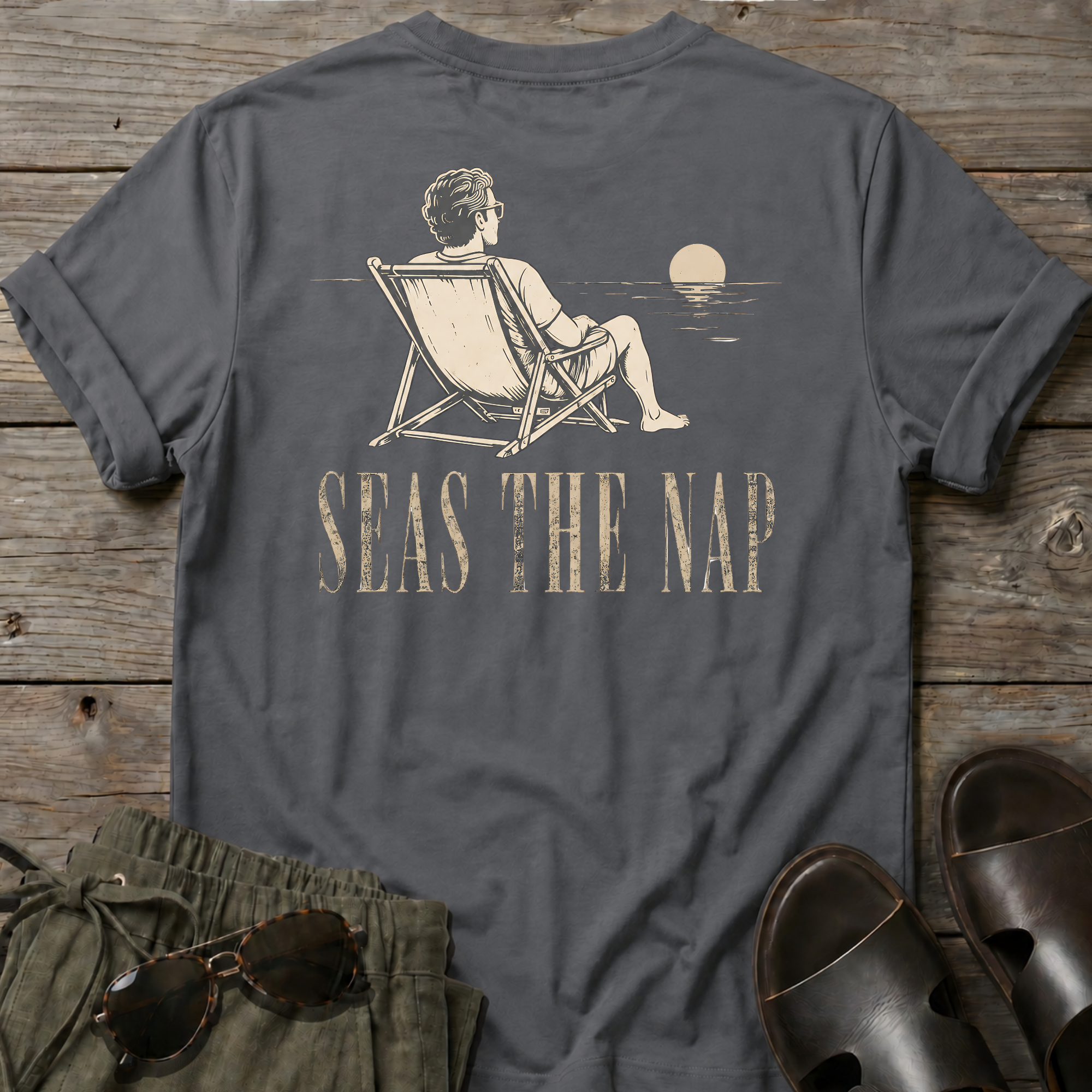 Seas the Nap BACK DESIGN T-Shirt