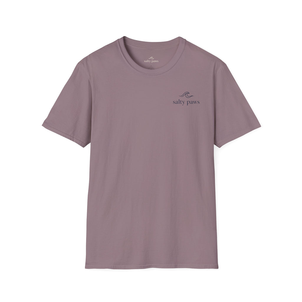 First One in the Water Dog BACK DESIGN T-Shirt