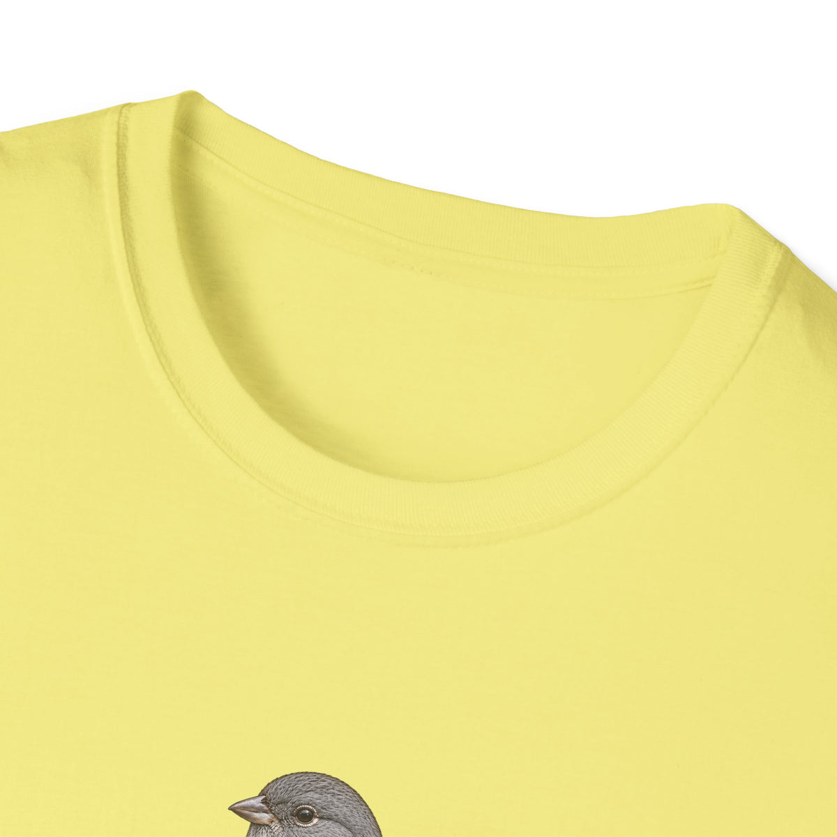 Gray Bird Blossom T-Shirt