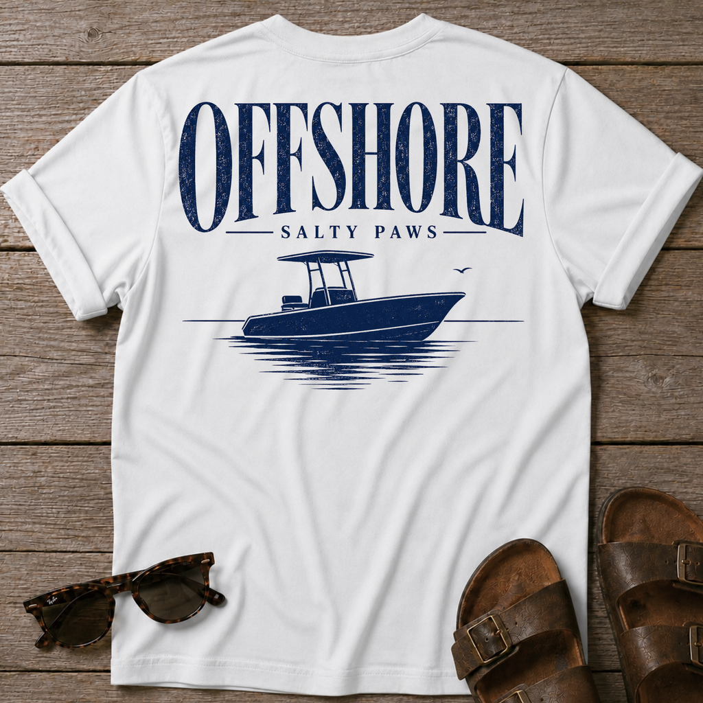 Offshore Boat BACK DESIGN T-Shirt