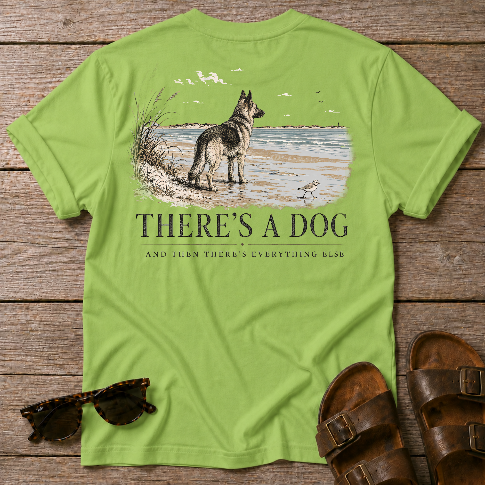 There's a Dog, then everything else BACK DESIGN