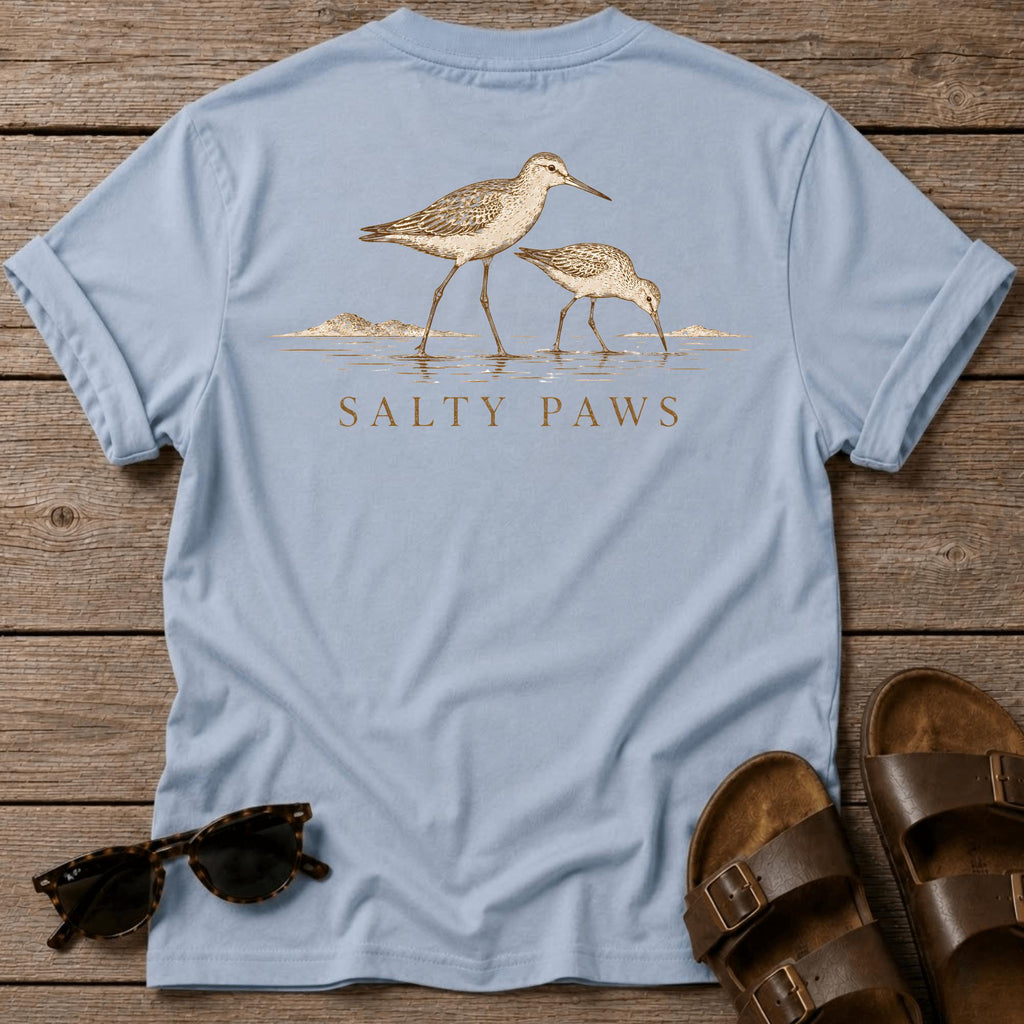 2 Sandpipers BACK DESIGN T-Shirt