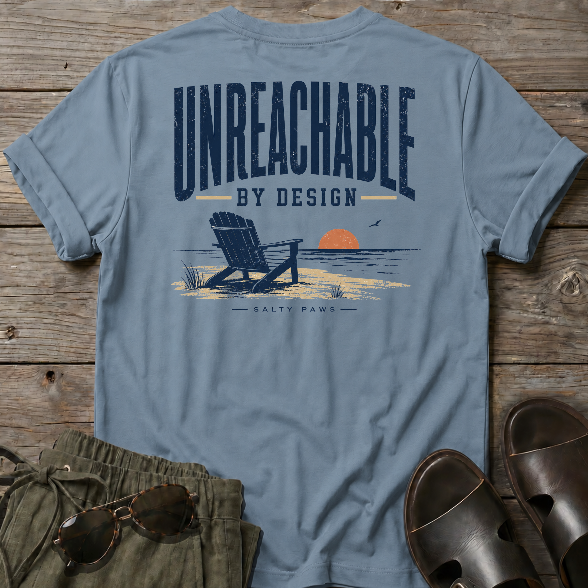 Unreachable BACK DESIGN T-Shirt — Art Tee