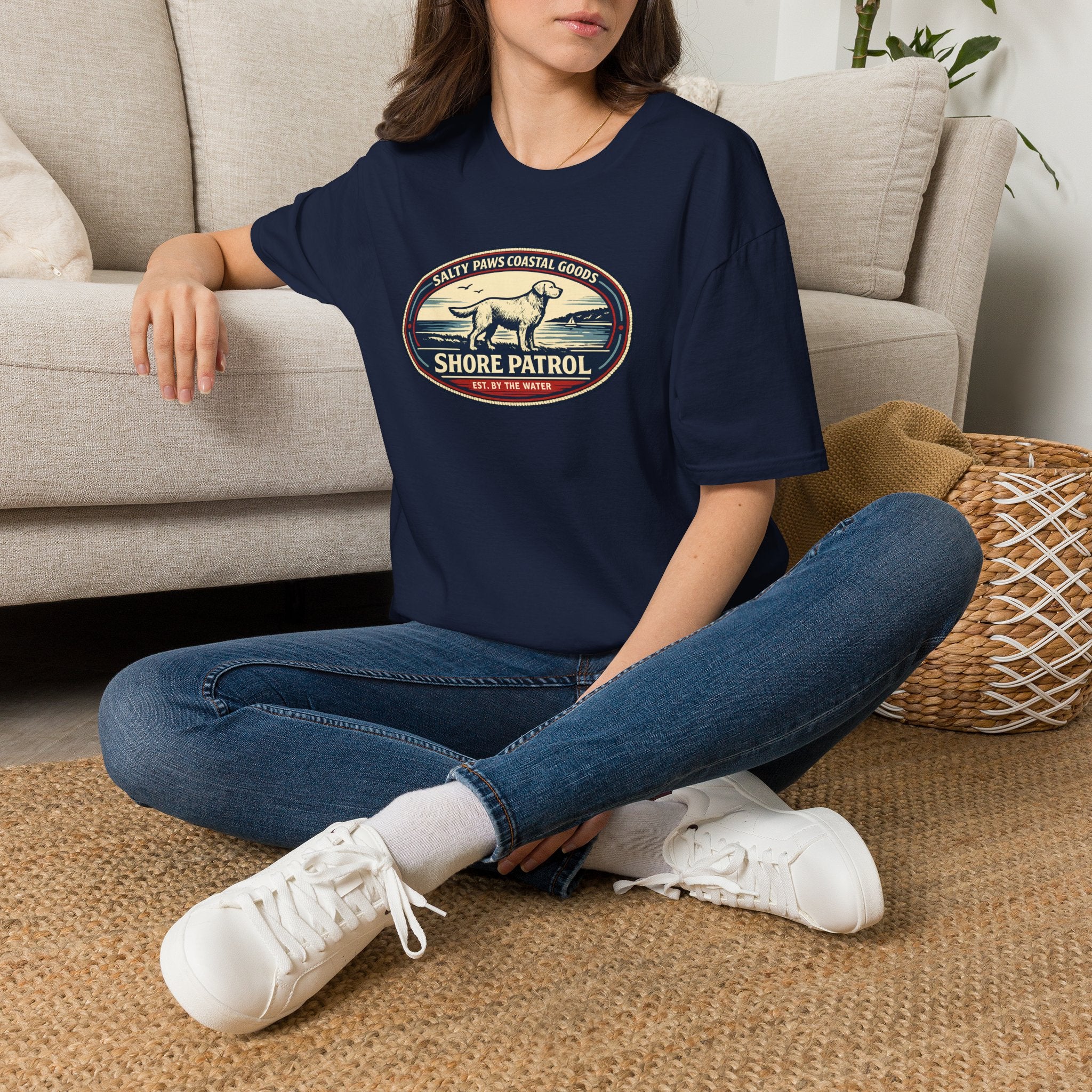 Shore Patrol Oval T-Shirt