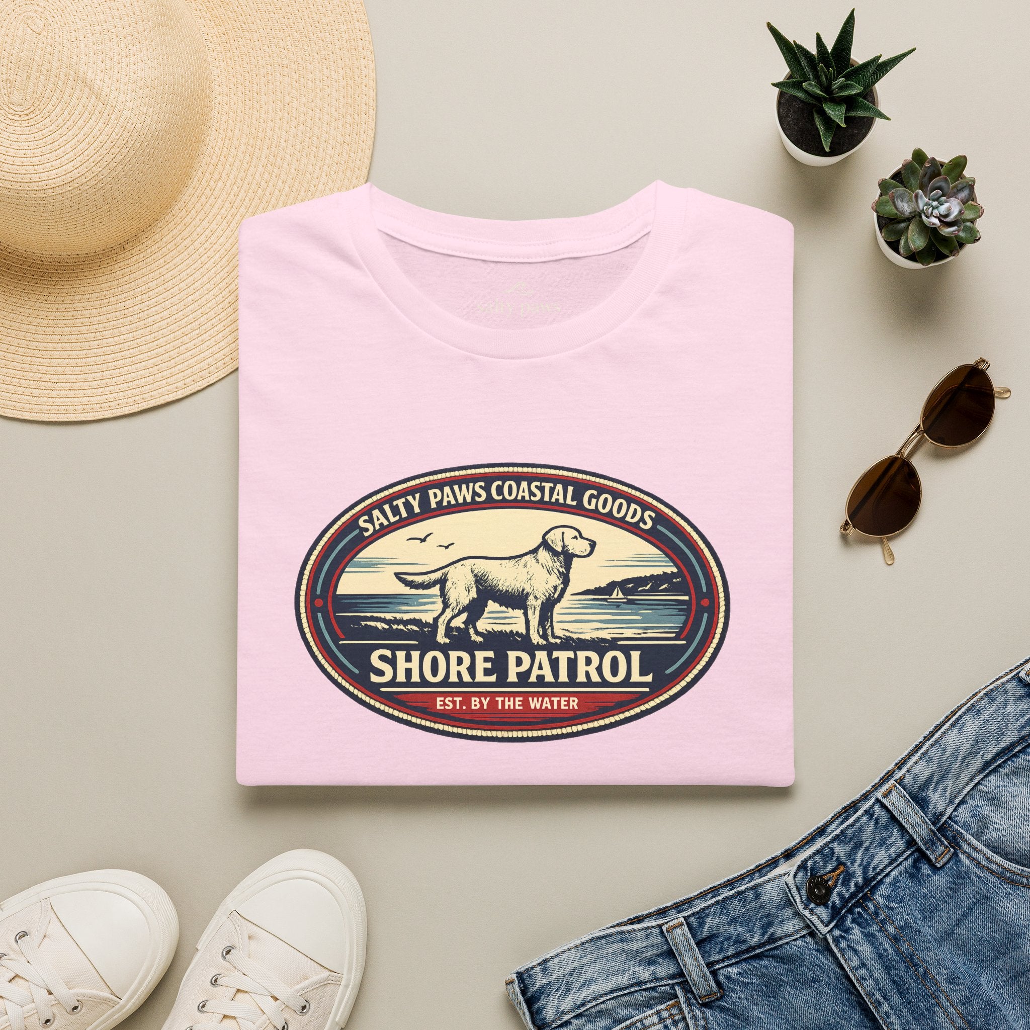 Shore Patrol Oval T-Shirt