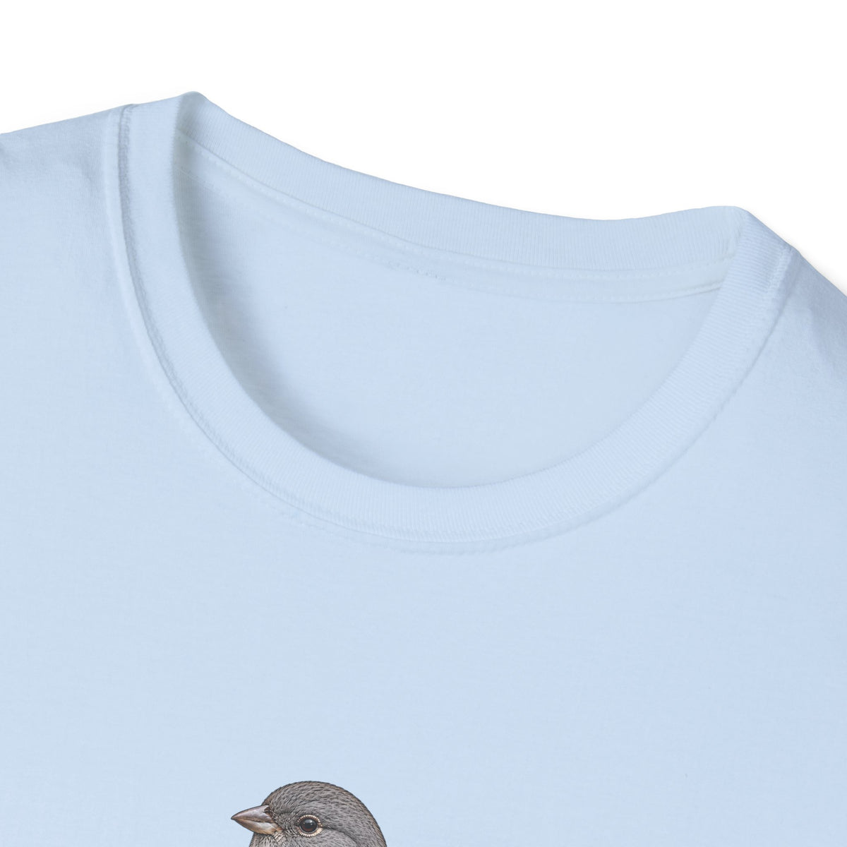 Gray Bird Blossom T-Shirt