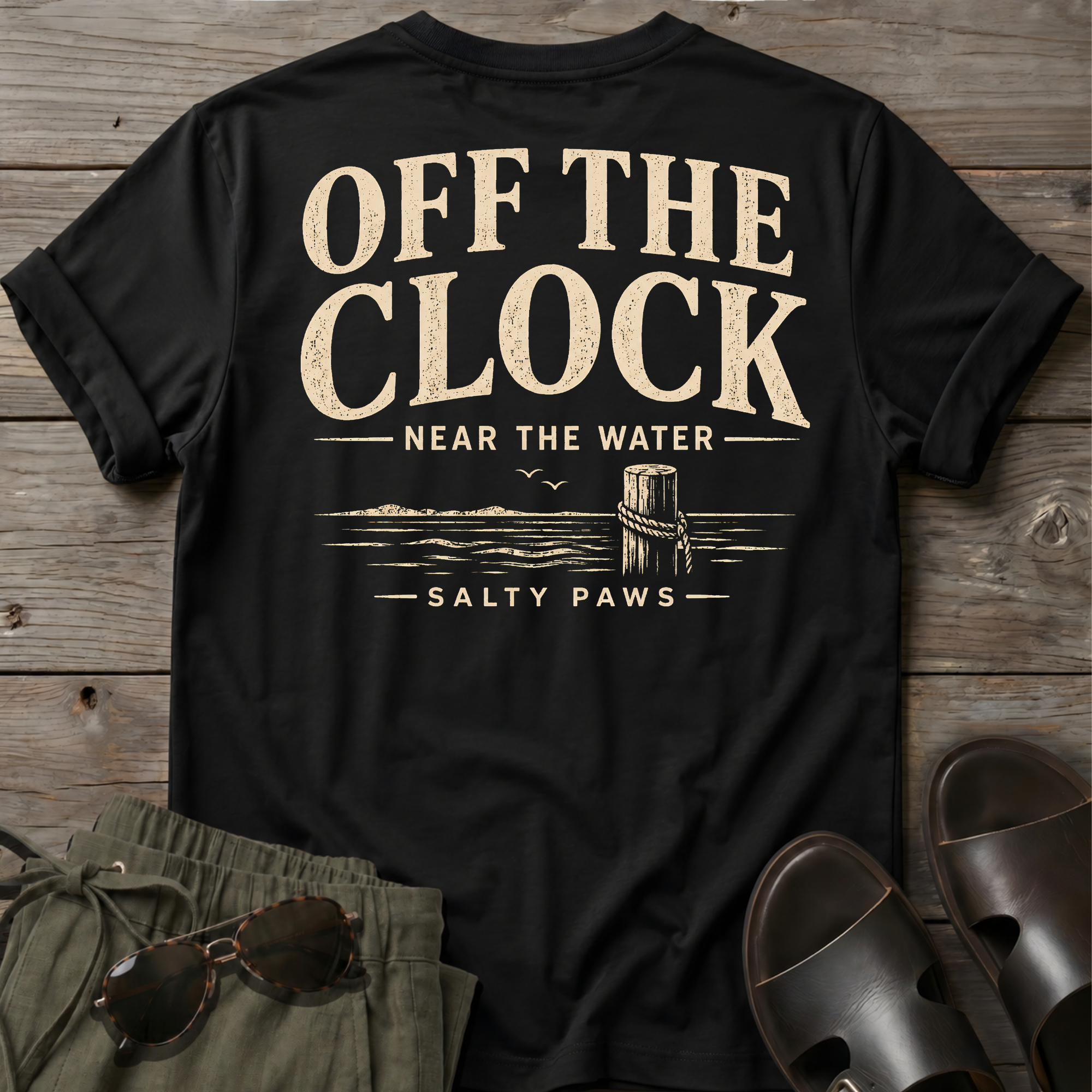 Off the Clock BACK DESIGN T-Shirt