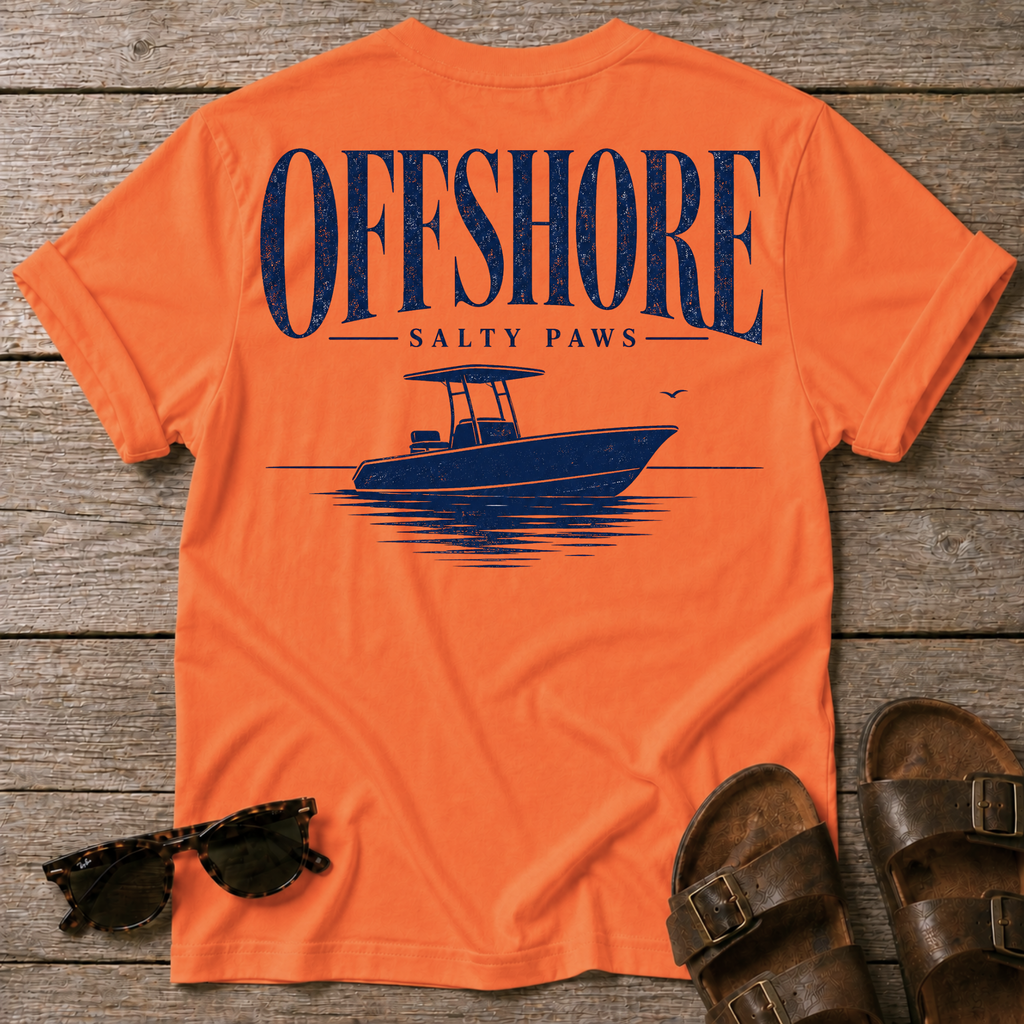Offshore Boat BACK DESIGN T-Shirt