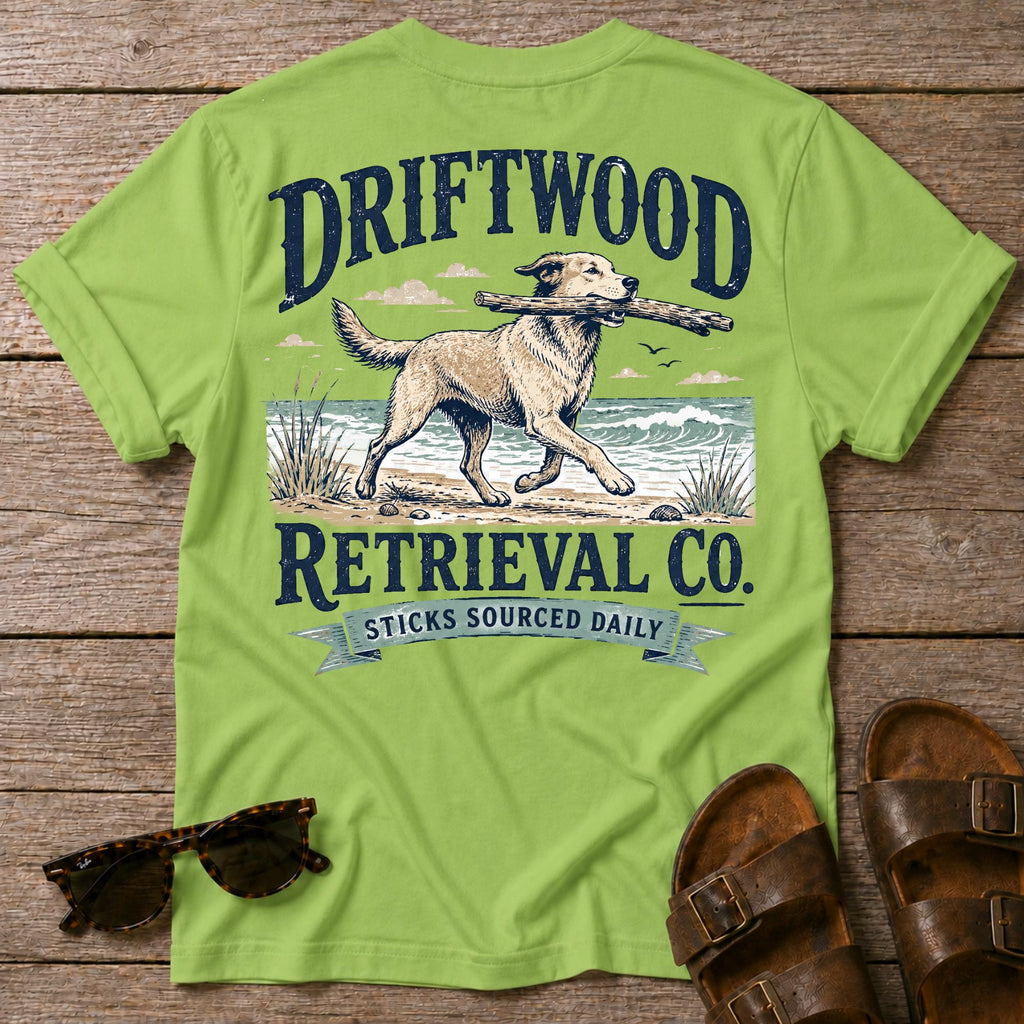Driftwood Retriever BACK DESIGN
