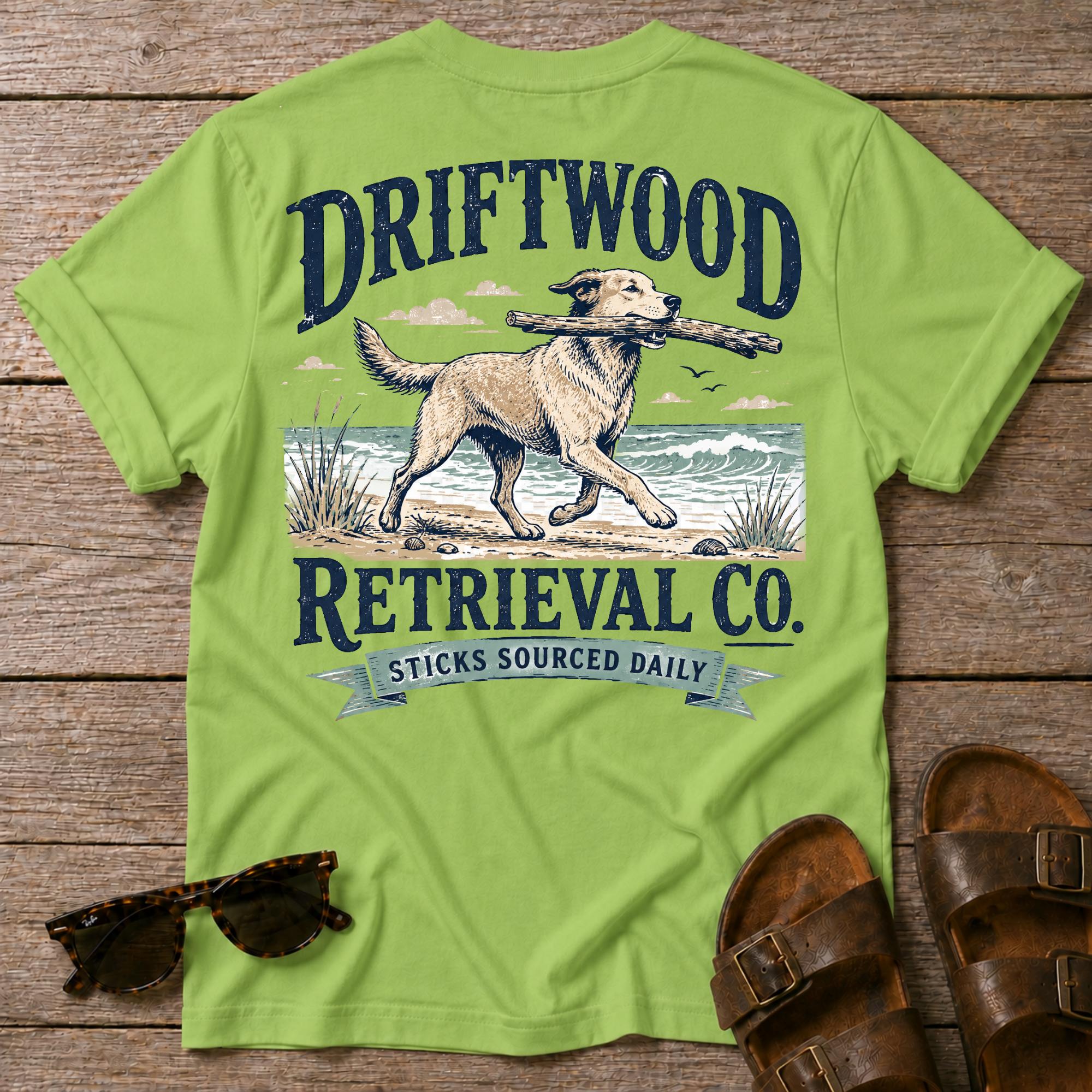 Driftwood Retriever BACK DESIGN
