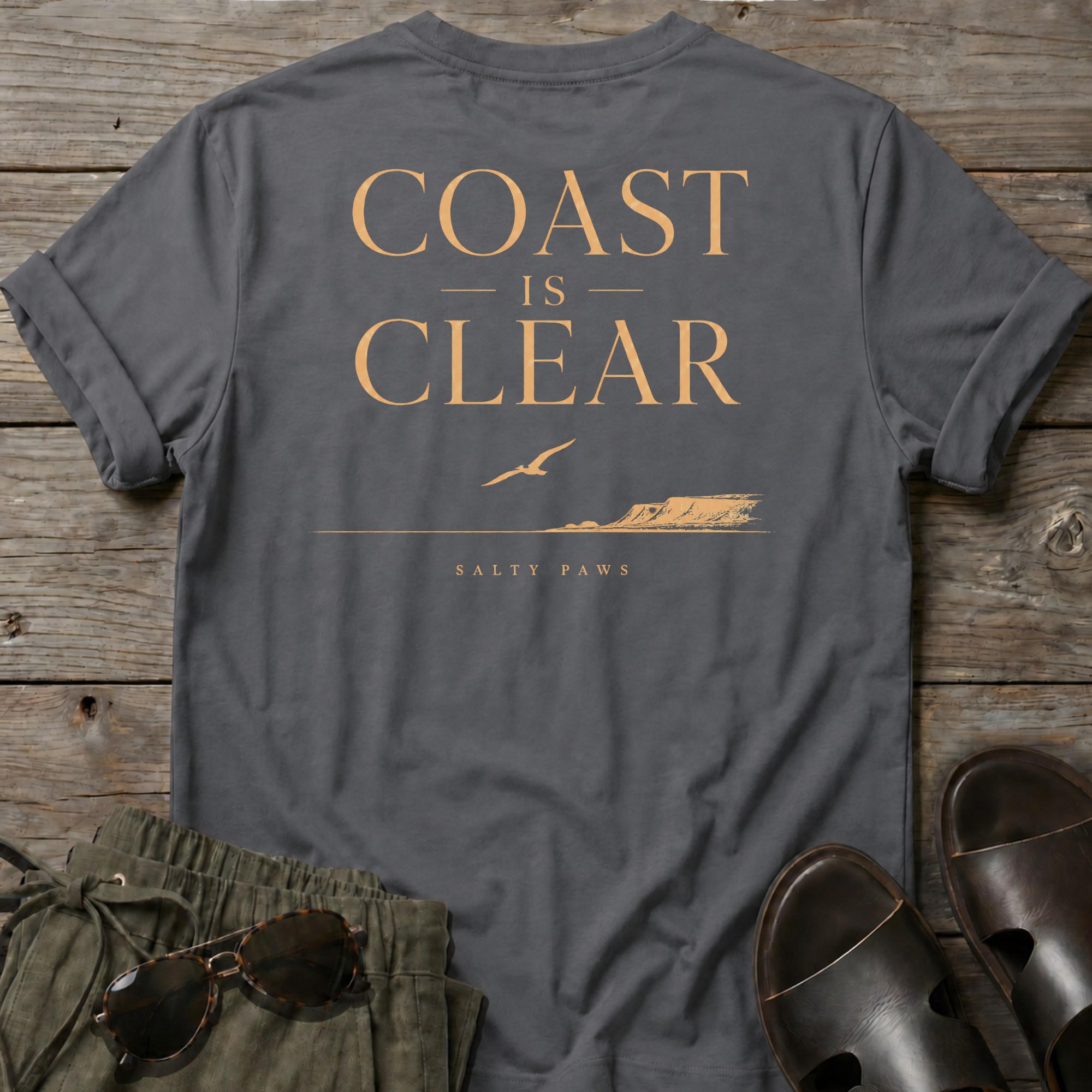Coast is Clear BACK DESIGN T-Shirt