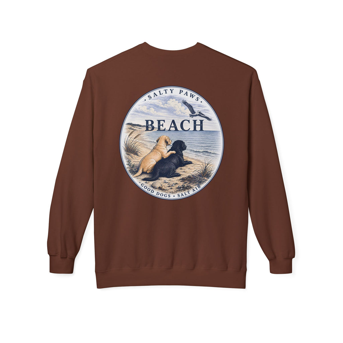 Beach Pelicans Labrador - Midweight Sweatshirt