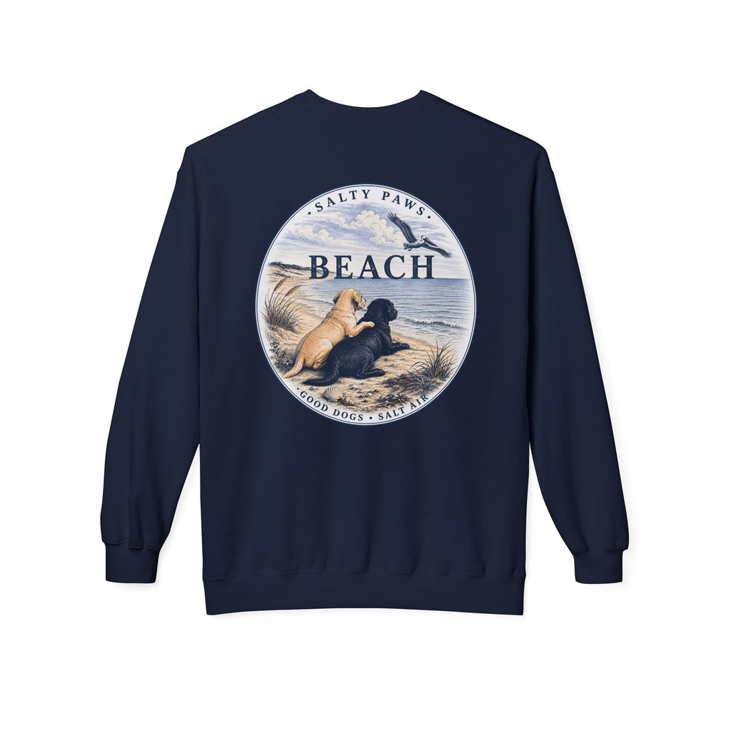 Beach Pelicans Labrador - Midweight Sweatshirt