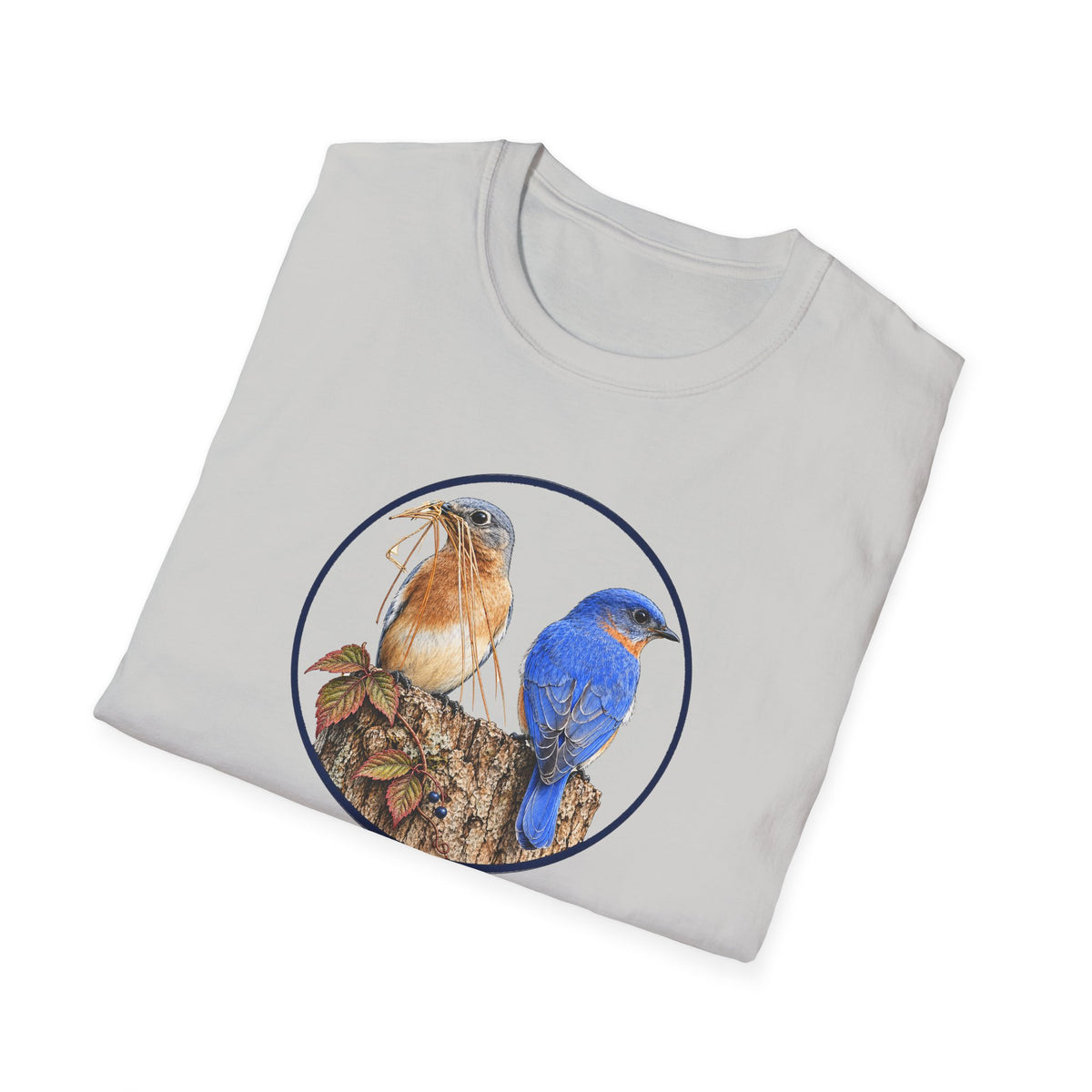 Eastern Bluebirds T-Shirt, Salty Paws coastal t-shirt