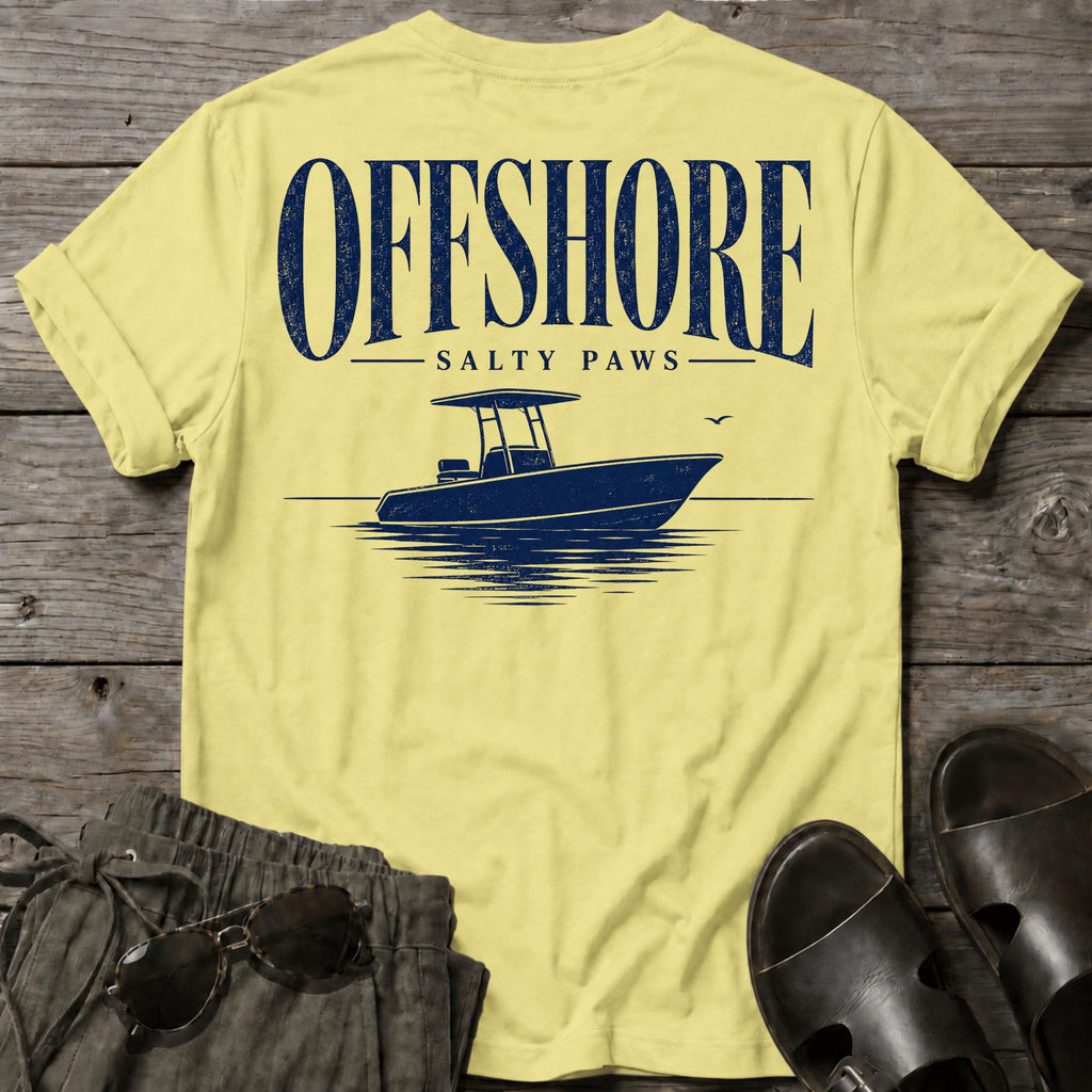 Offshore Boat BACK DESIGN T-Shirt
