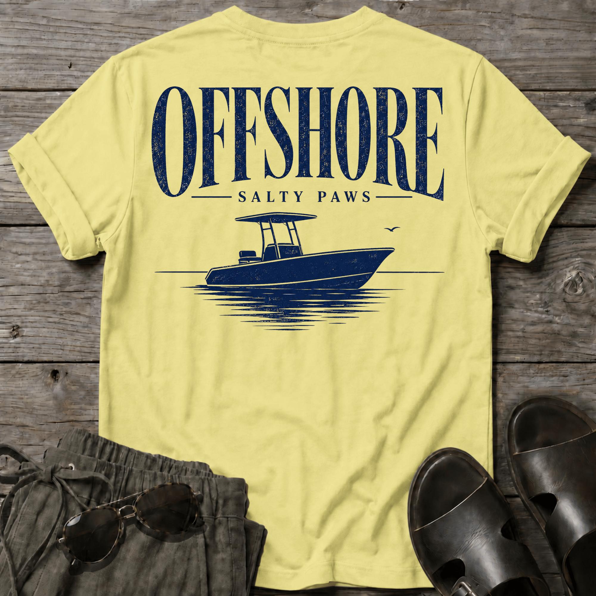Offshore Boat BACK DESIGN T-Shirt