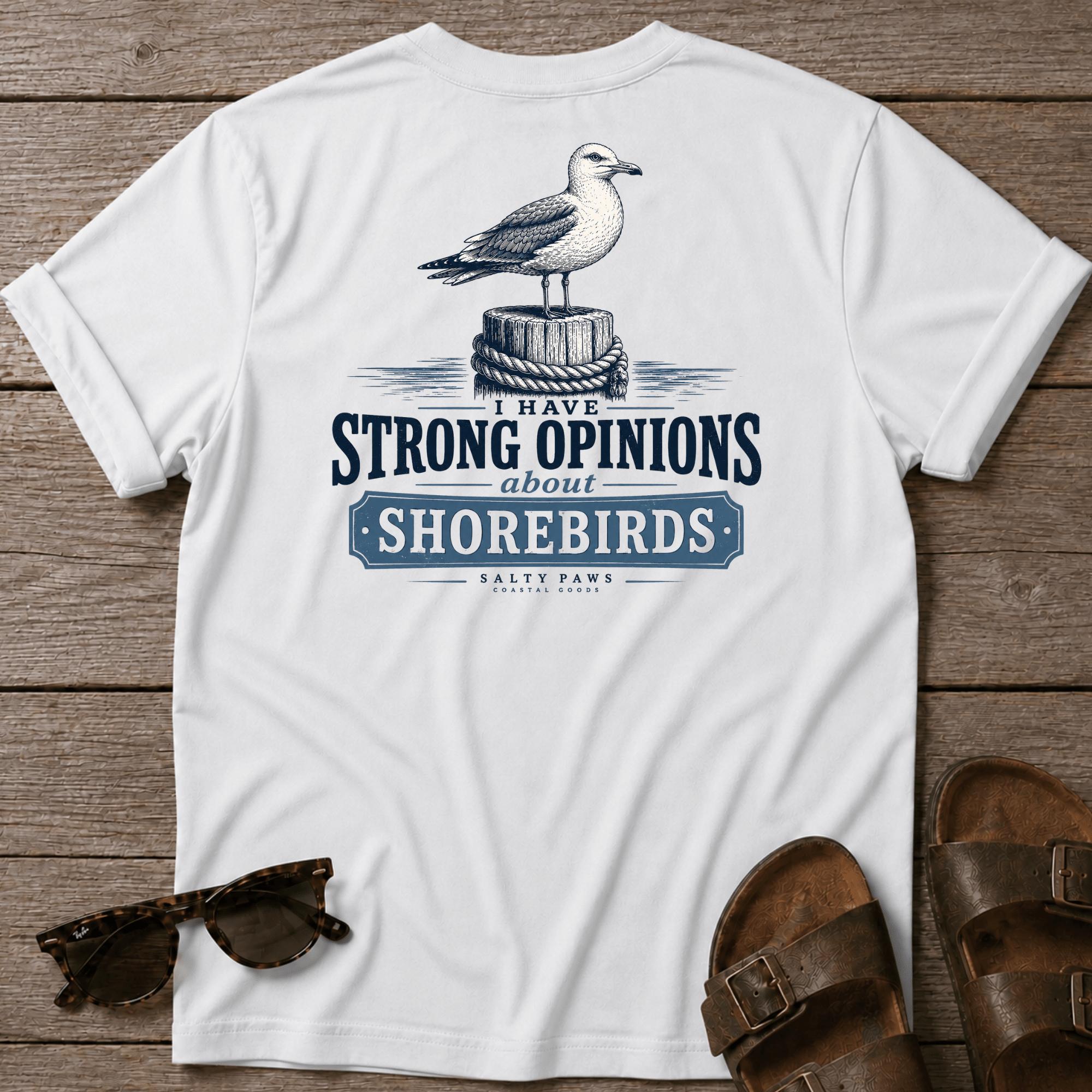 Gull Strong Opinions T-shirt BACK DESIGN