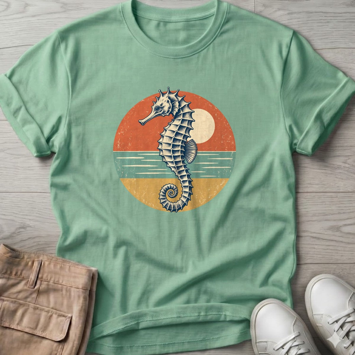 Seahorse Sunset T-Shirt