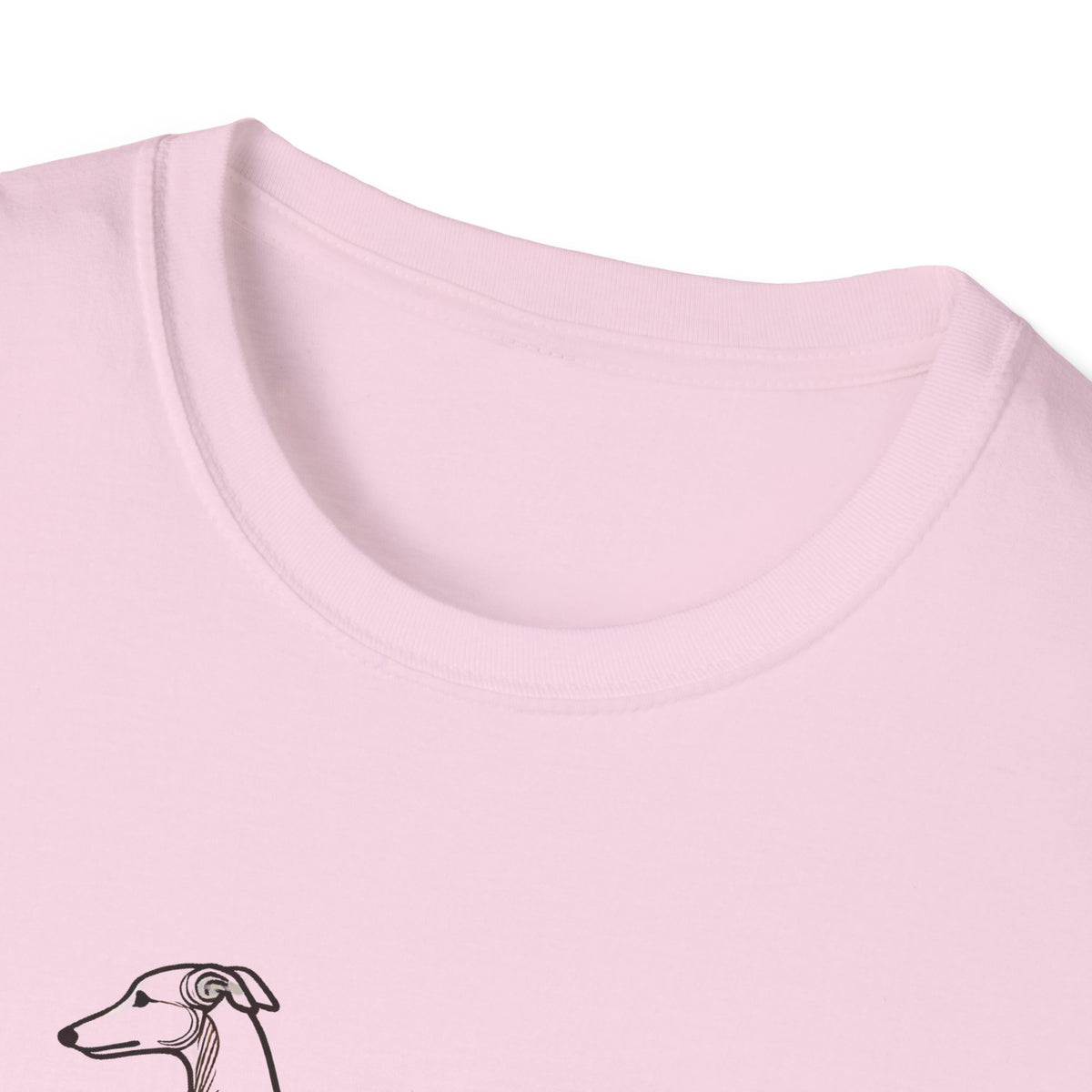 Greyhound Line Drawing T-Shirt