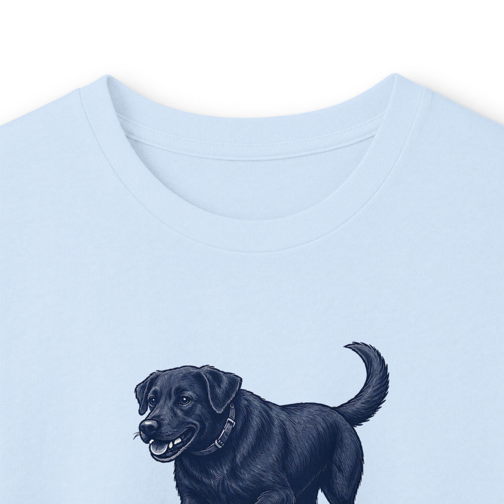 Black Labrador Ball T-Shirt