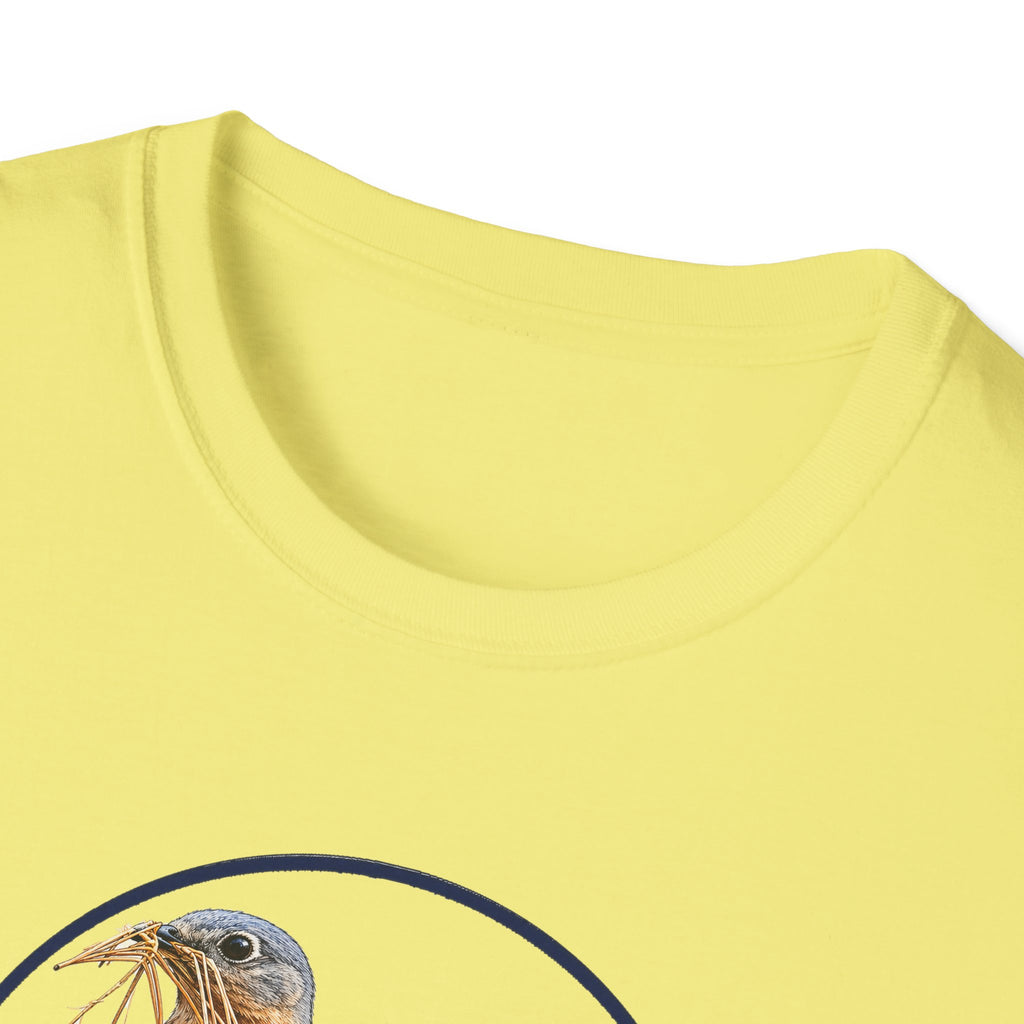 Eastern Bluebirds T-Shirt, Salty Paws coastal t-shirt