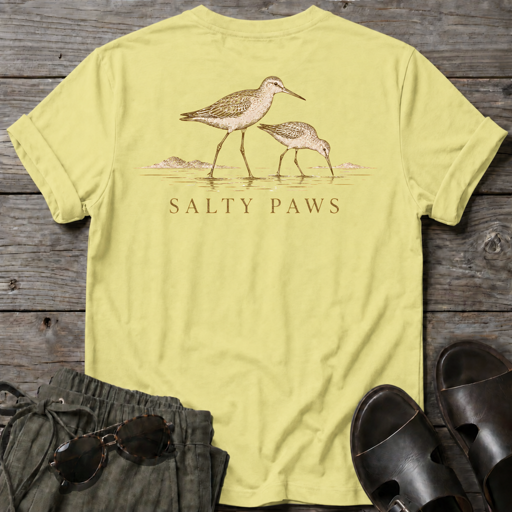 2 Sandpipers BACK DESIGN T-Shirt