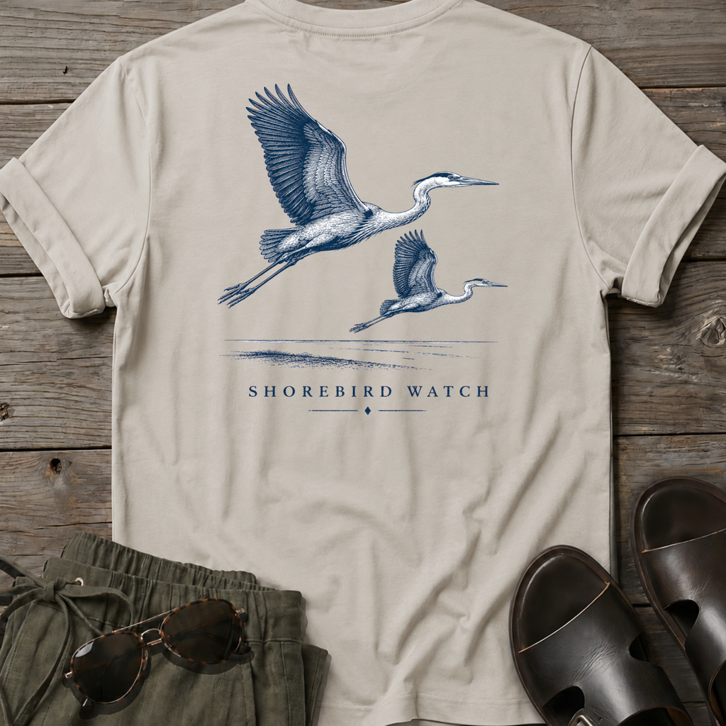 2 Herons BACK DESIGN T-Shirt