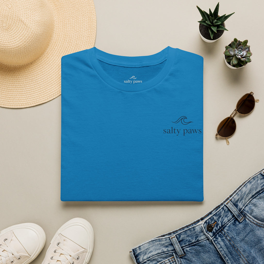 First One in the Water Dog BACK DESIGN T-Shirt