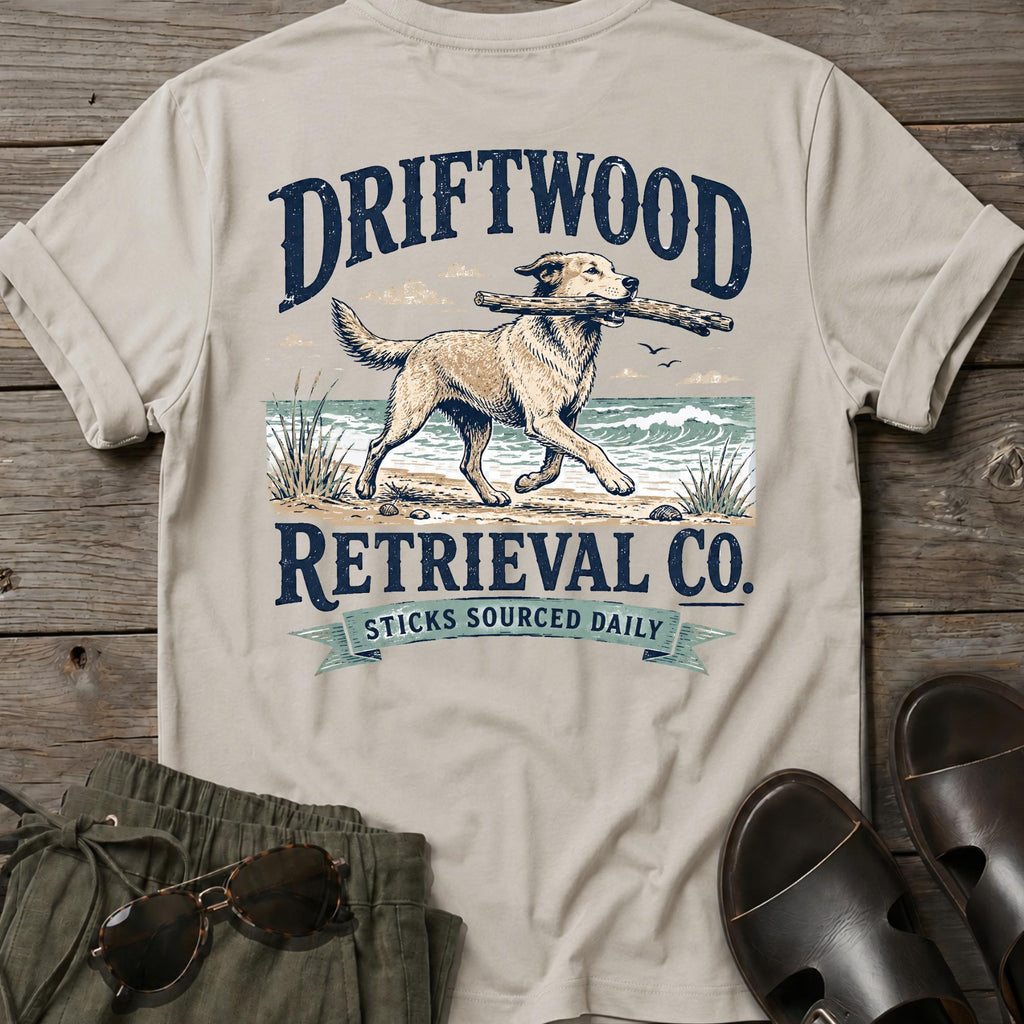 Driftwood Retriever BACK DESIGN