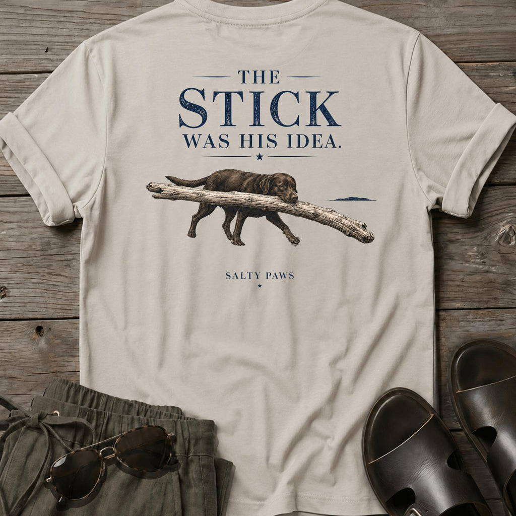 Stick was his Idea. BACK DESIGN