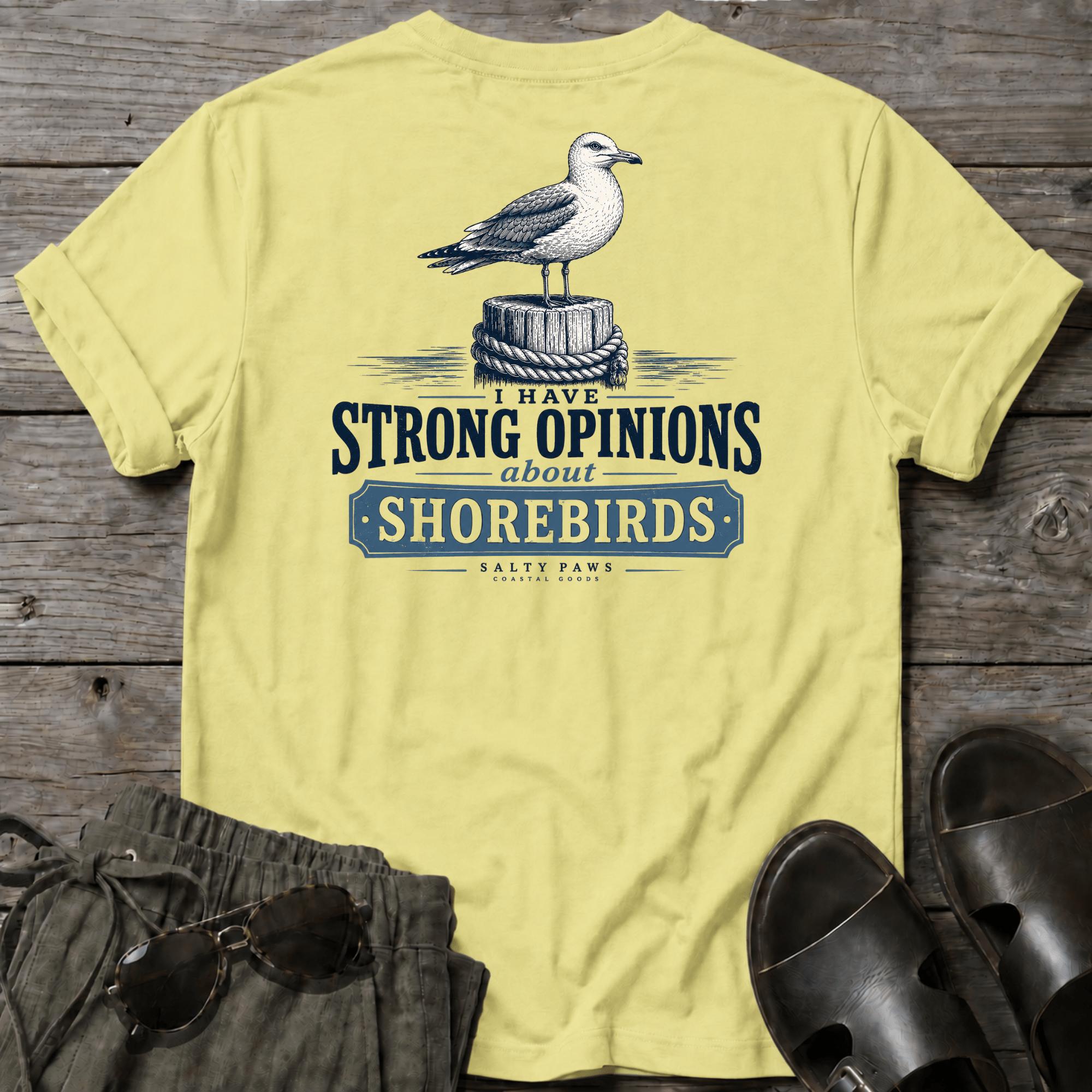 Gull Strong Opinions T-shirt BACK DESIGN