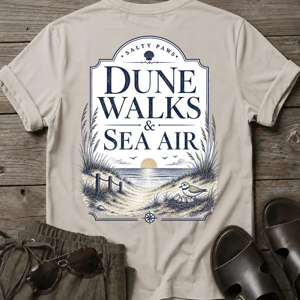 Dune Walks Plover Chicks BACK DESIGN