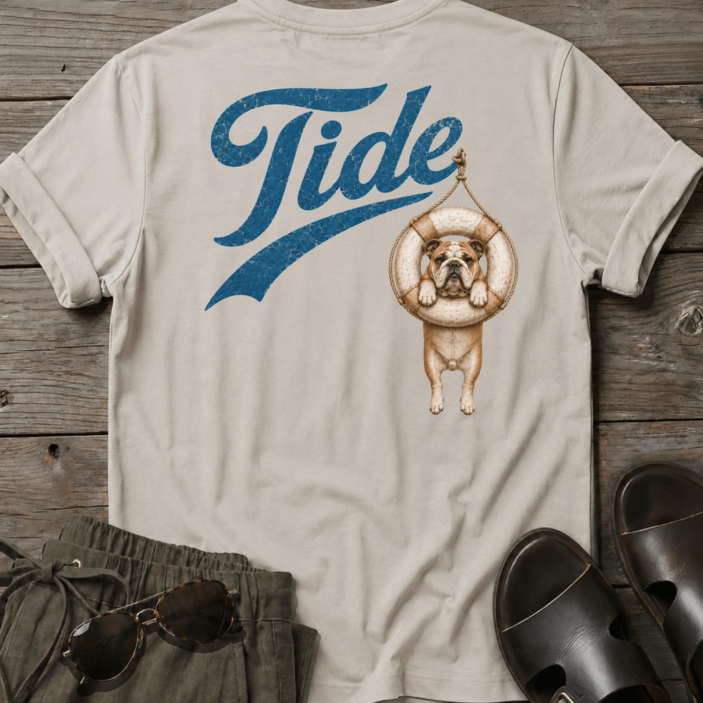Tide English Bulldog Tube BACK DESIGN