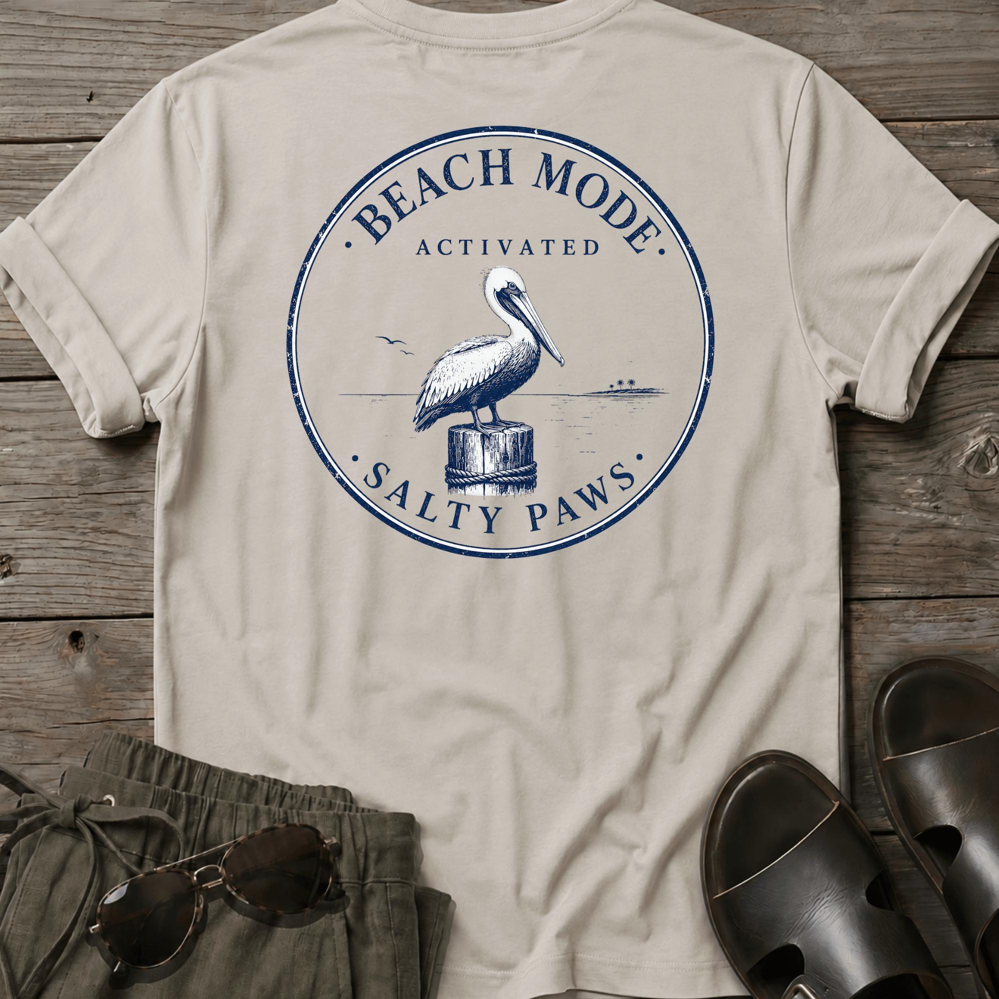 Beach Mode Activated Pelican BACK DESIGN