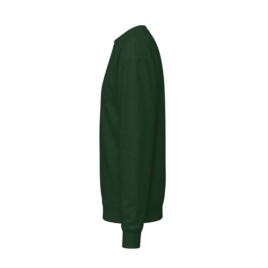 Highly Observant Eagle Back Design Midweight Sweatshirt