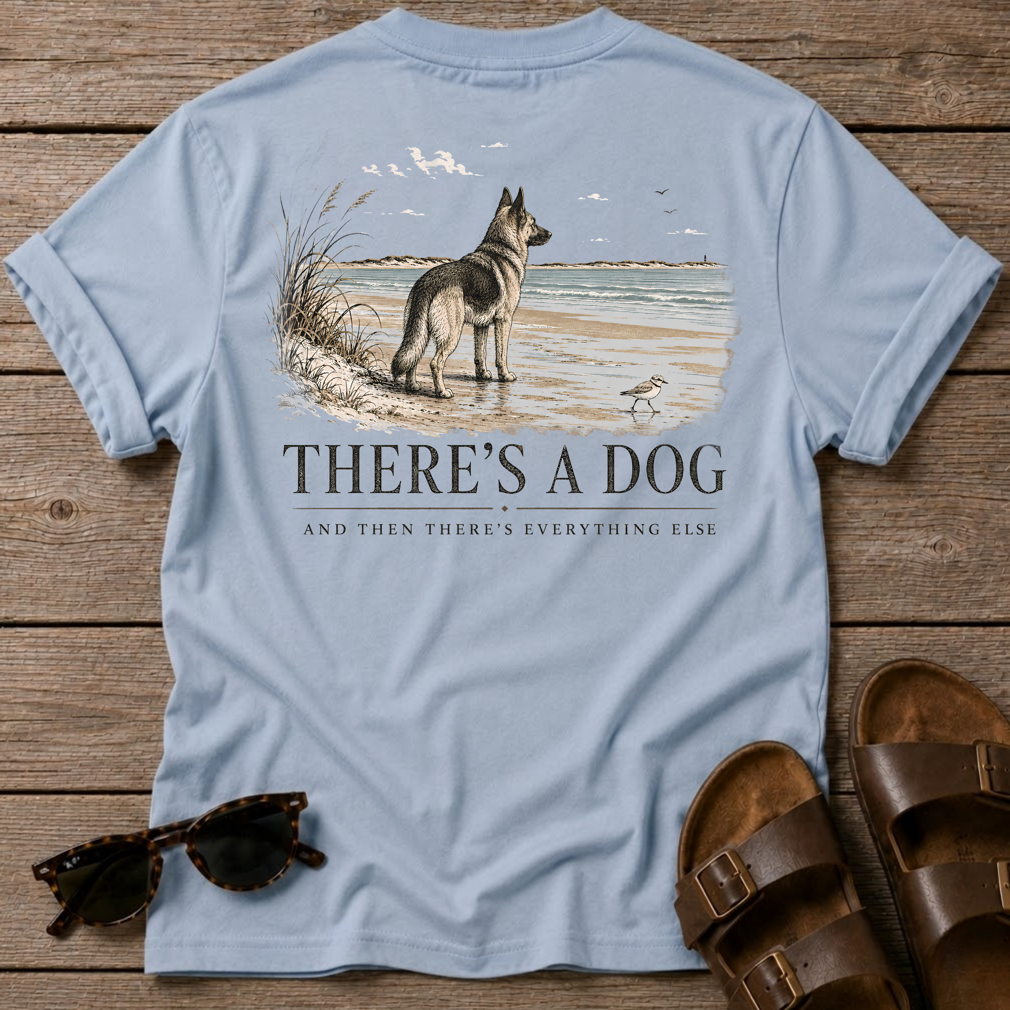 There's a Dog, then everything else BACK DESIGN