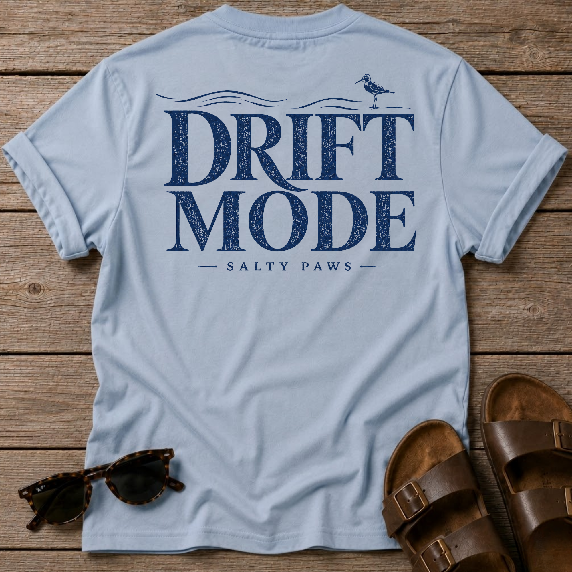 Drift Mode bird BACK DESIGN T-Shirt
