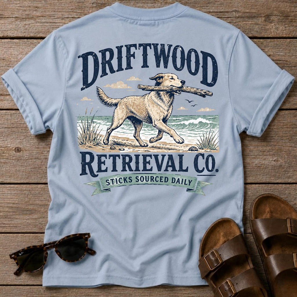 Driftwood Retriever BACK DESIGN