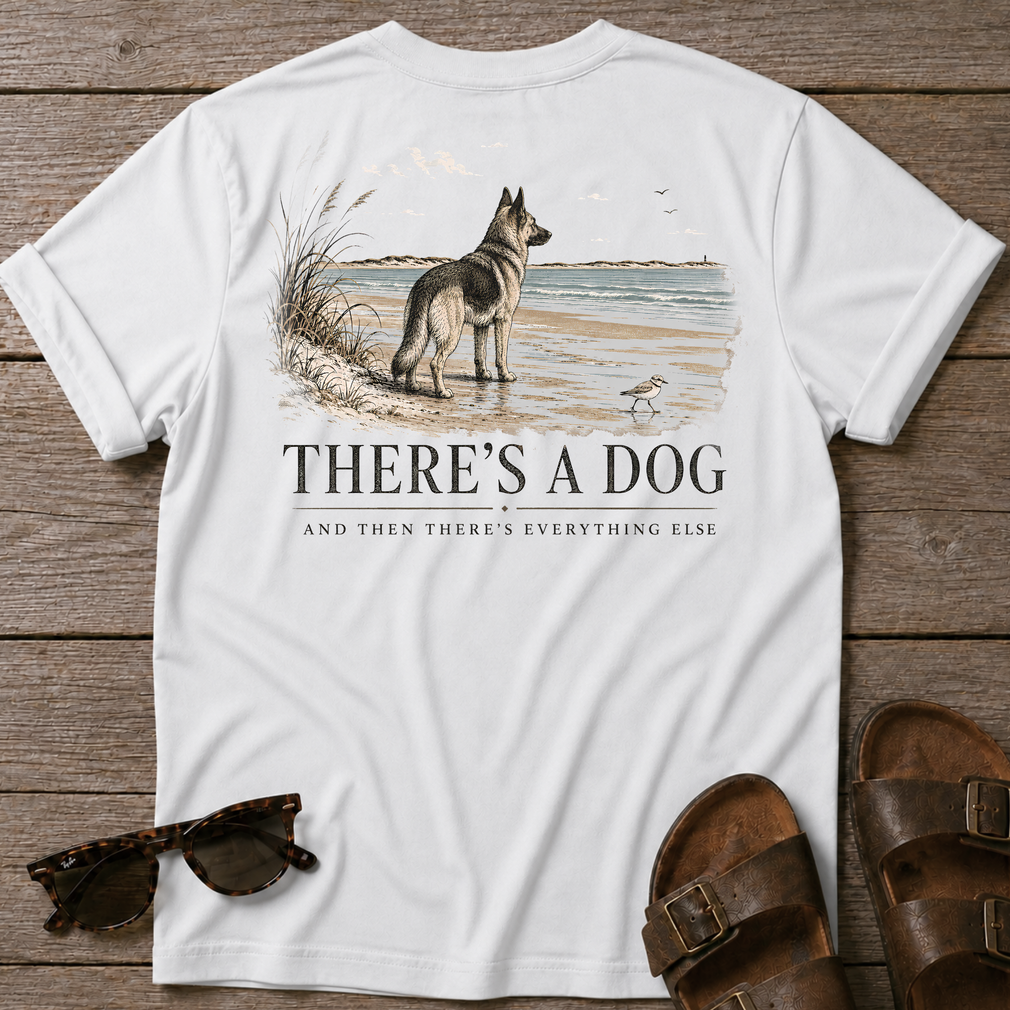 There's a Dog, then everything else BACK DESIGN