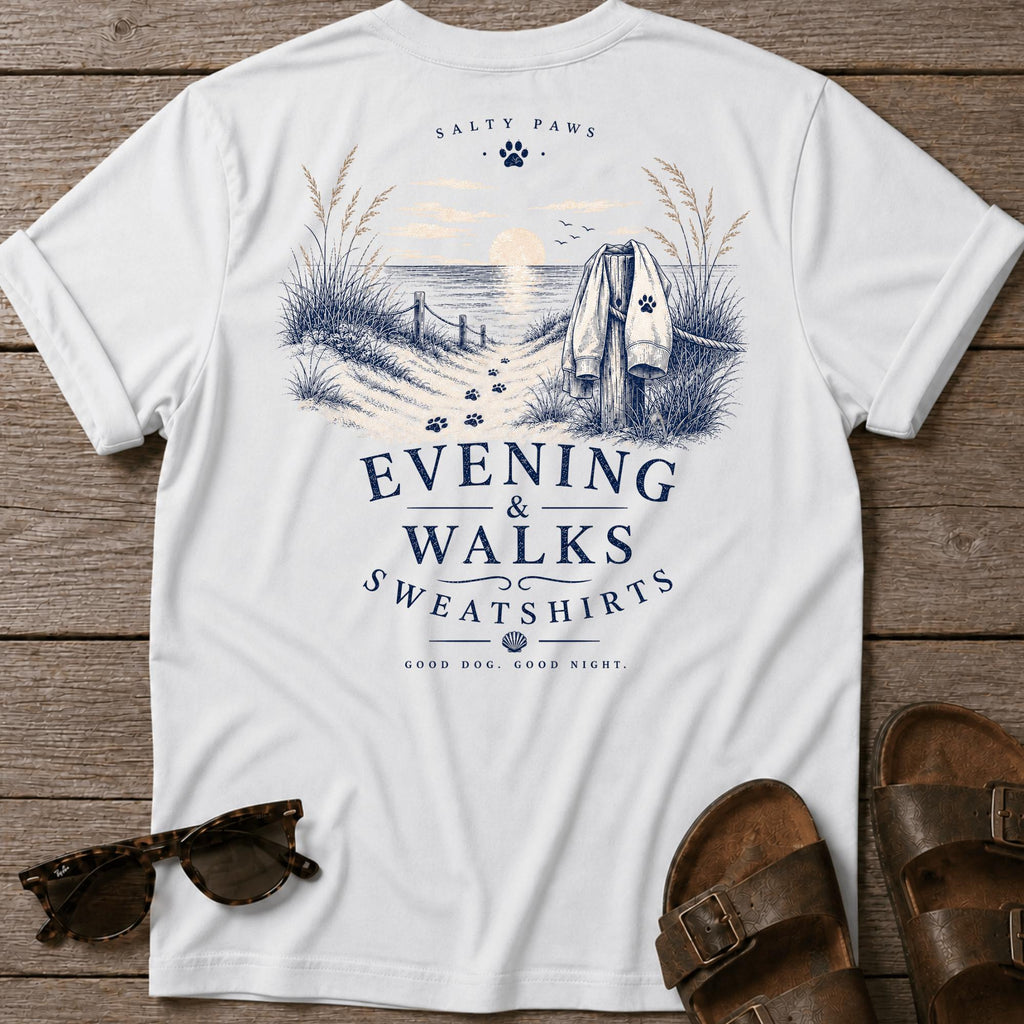 Evening Walks & Sweatshirts BACK DESIGN