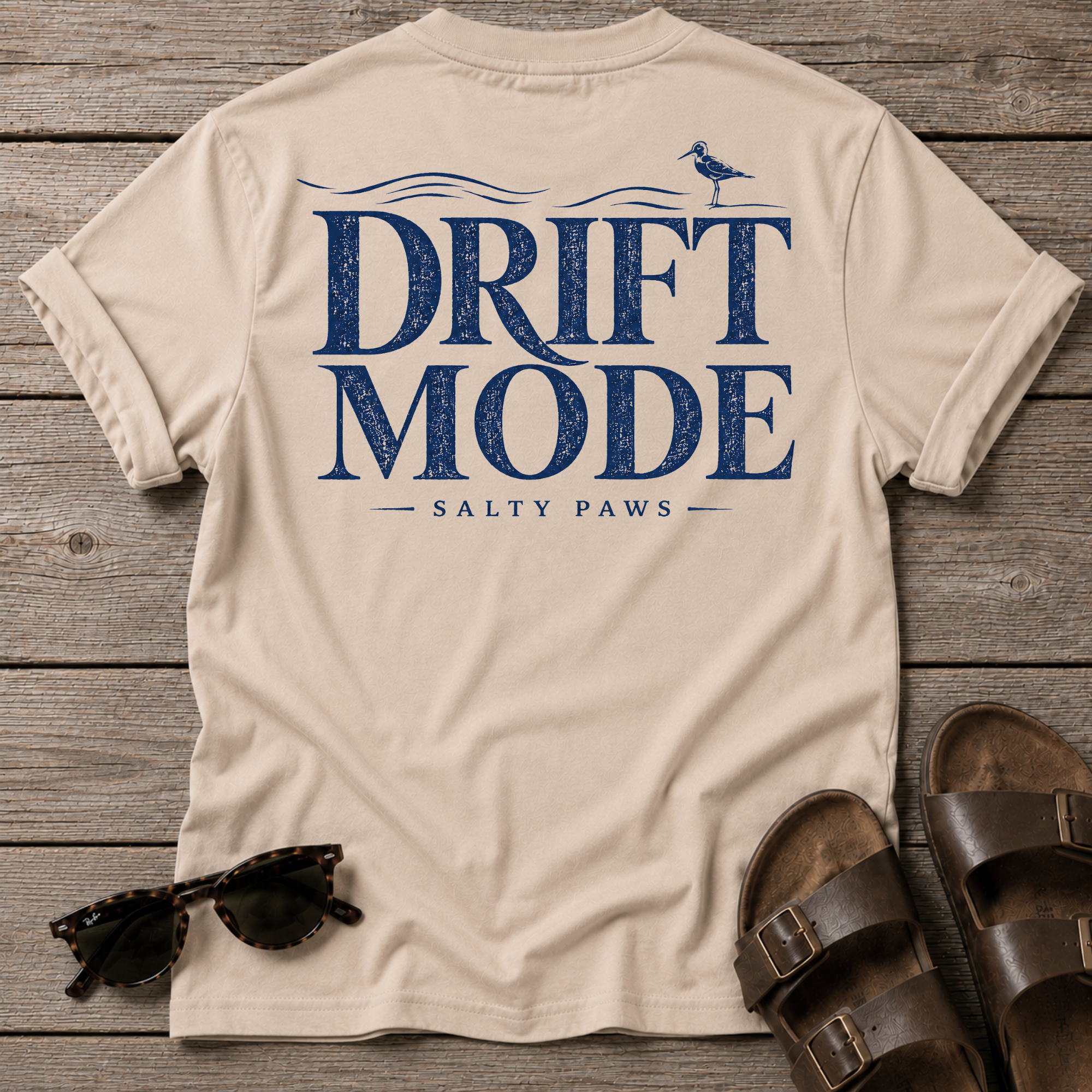 Drift Mode bird BACK DESIGN T-Shirt