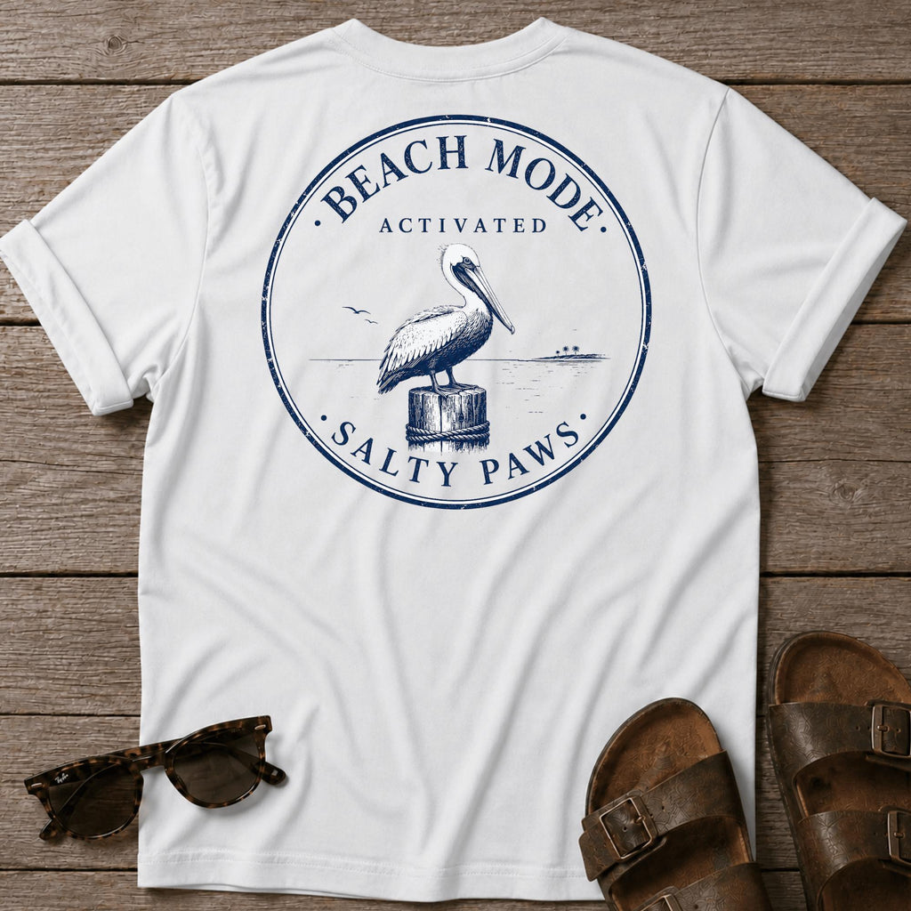 Beach Mode Activated Pelican BACK DESIGN