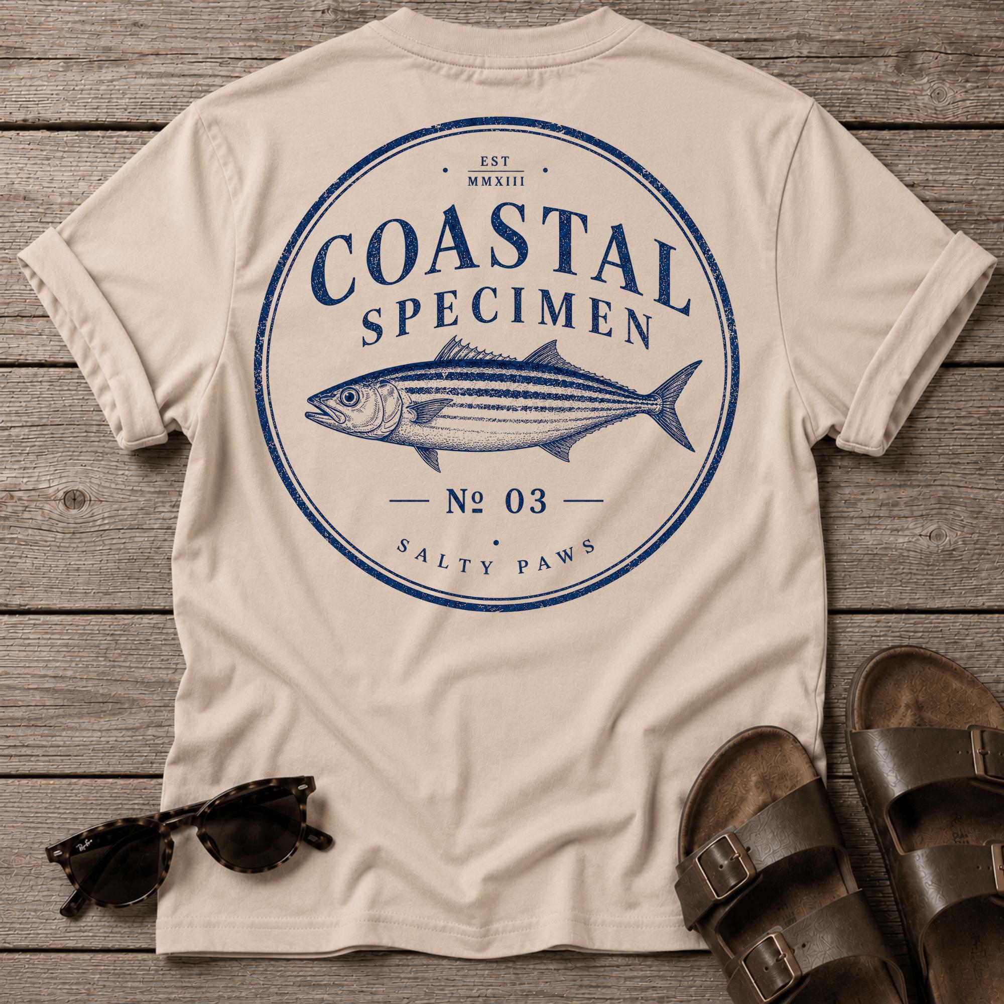 Coastal Specimen fish BACK DESIGN T-Shirt