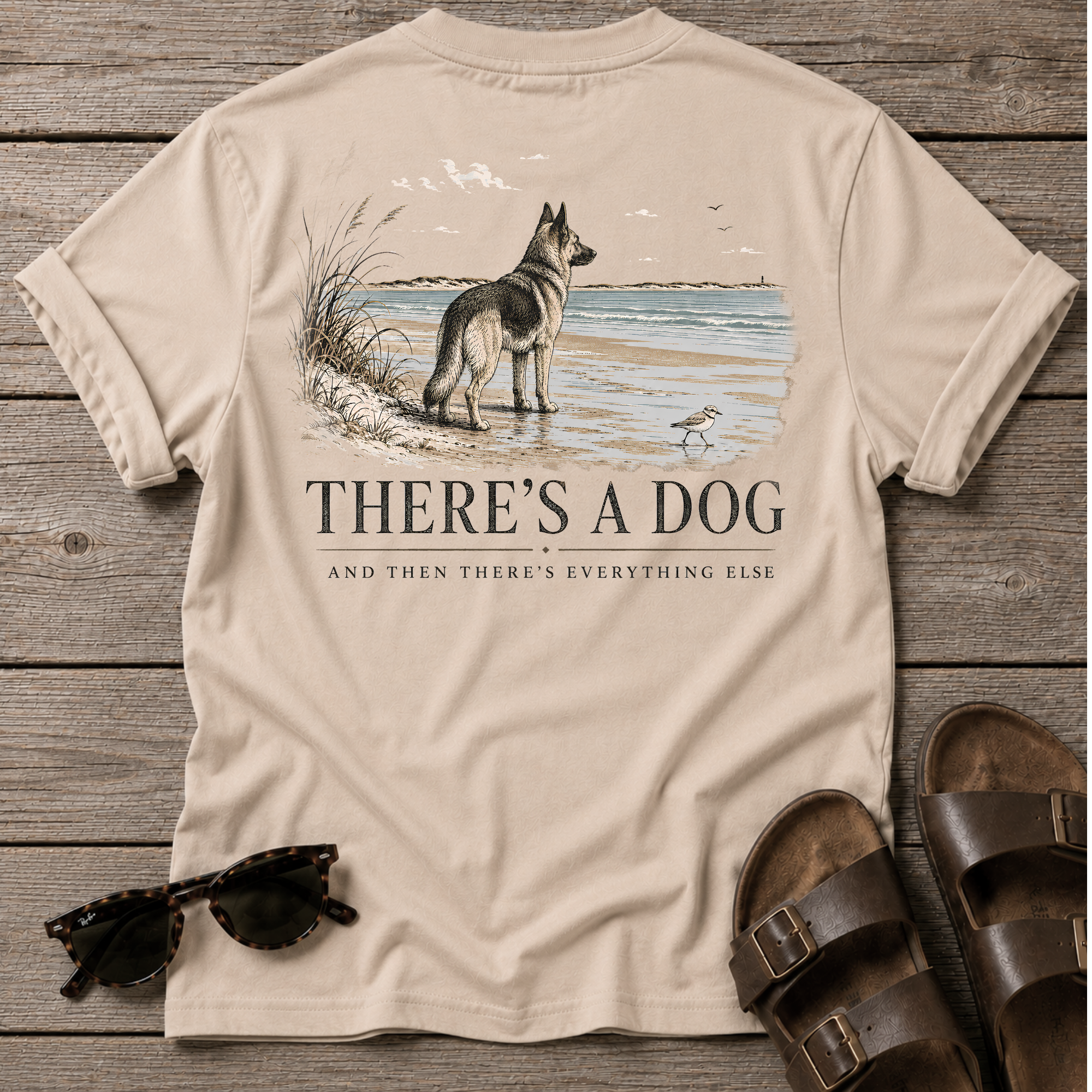 There's a Dog, then everything else BACK DESIGN