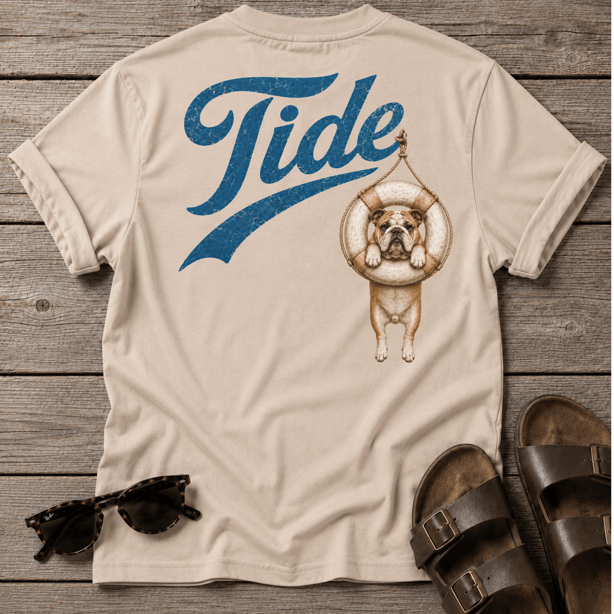 Tide English Bulldog Tube BACK DESIGN