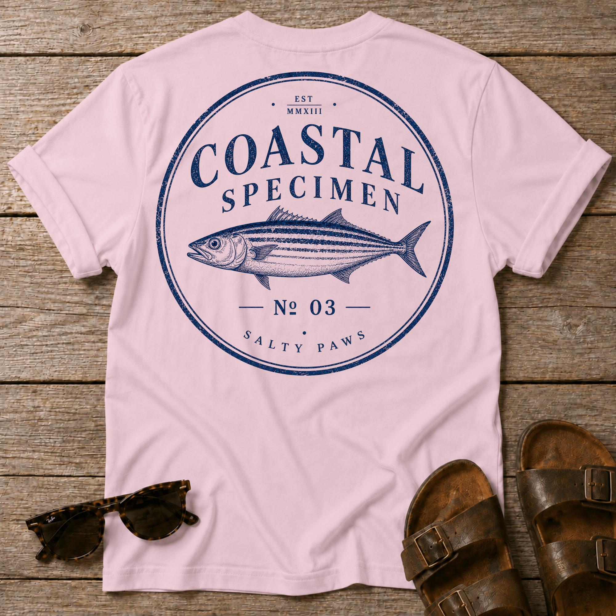 Coastal Specimen fish BACK DESIGN T-Shirt